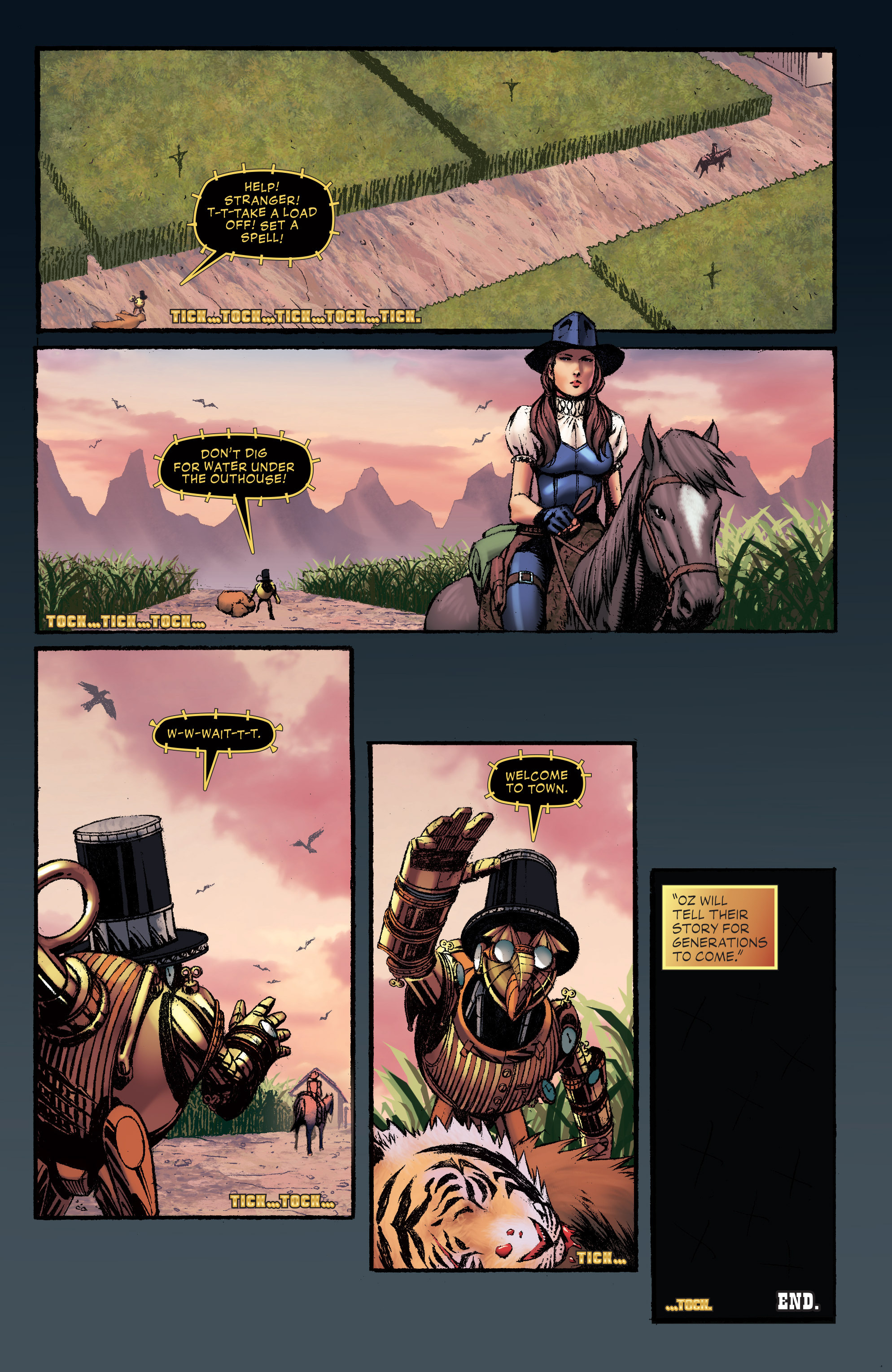Read online Legends of Oz: Tik-Tok and the Kalidah comic -  Issue #3 - 24