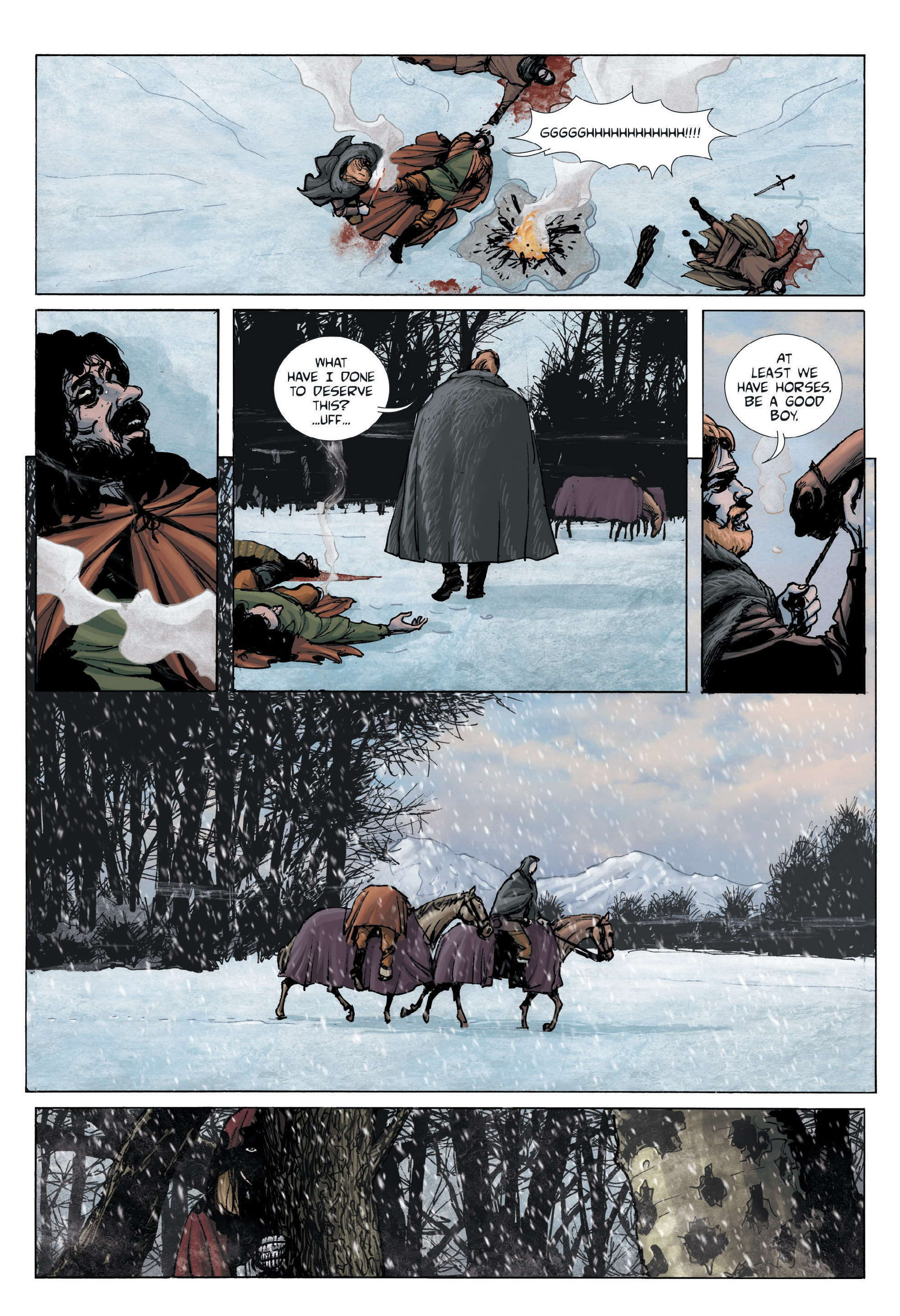 Read online Voivod: The True Story of Vlad the Impaler comic -  Issue # TPB - 96