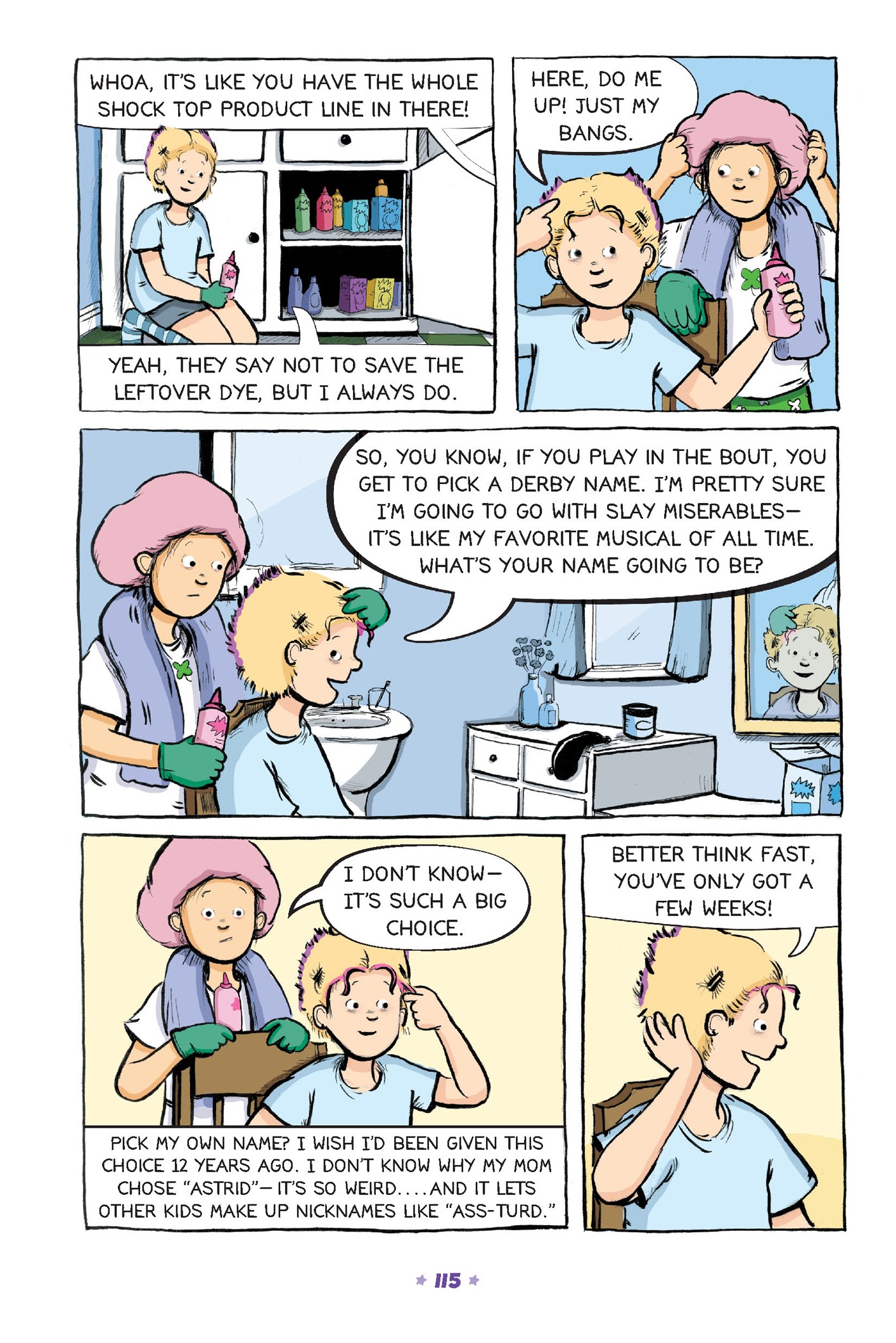 Read online Roller Girl comic -  Issue # TPB (Part 2) - 12