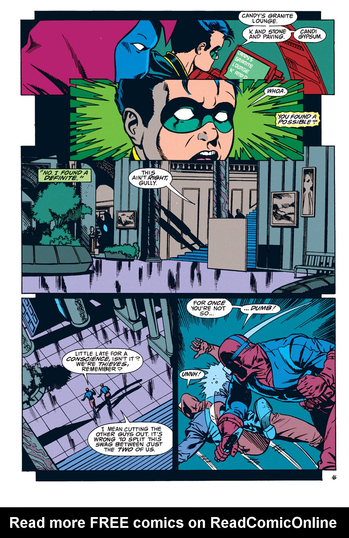 Read online Robin (1993) comic -  Issue #16 - 17