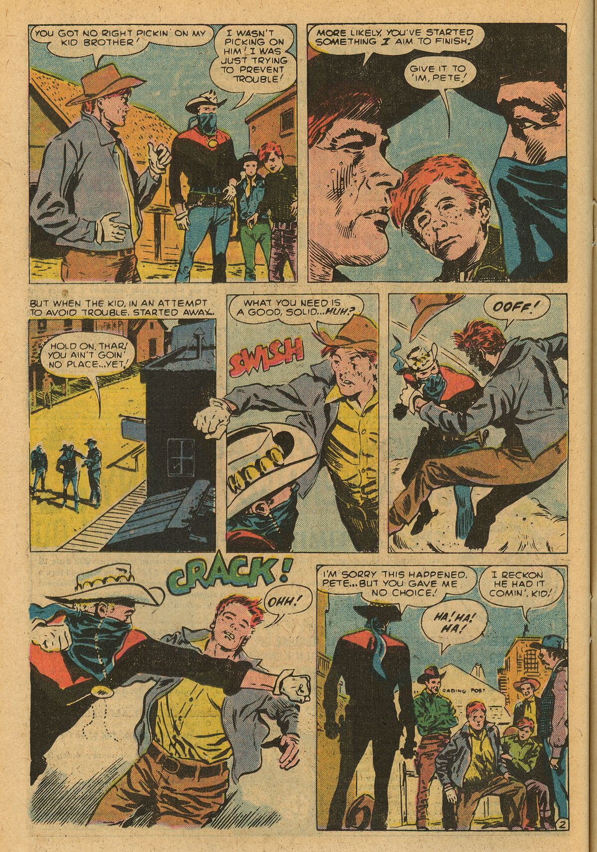 Read online The Outlaw Kid (1970) comic -  Issue #25 - 16