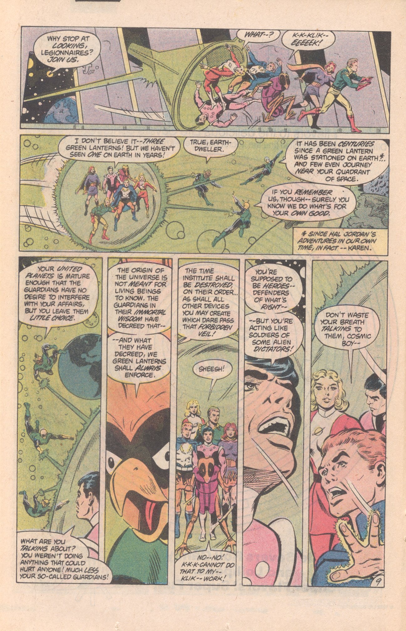 Read online Legion of Super-Heroes (1980) comic -  Issue #295 - 10