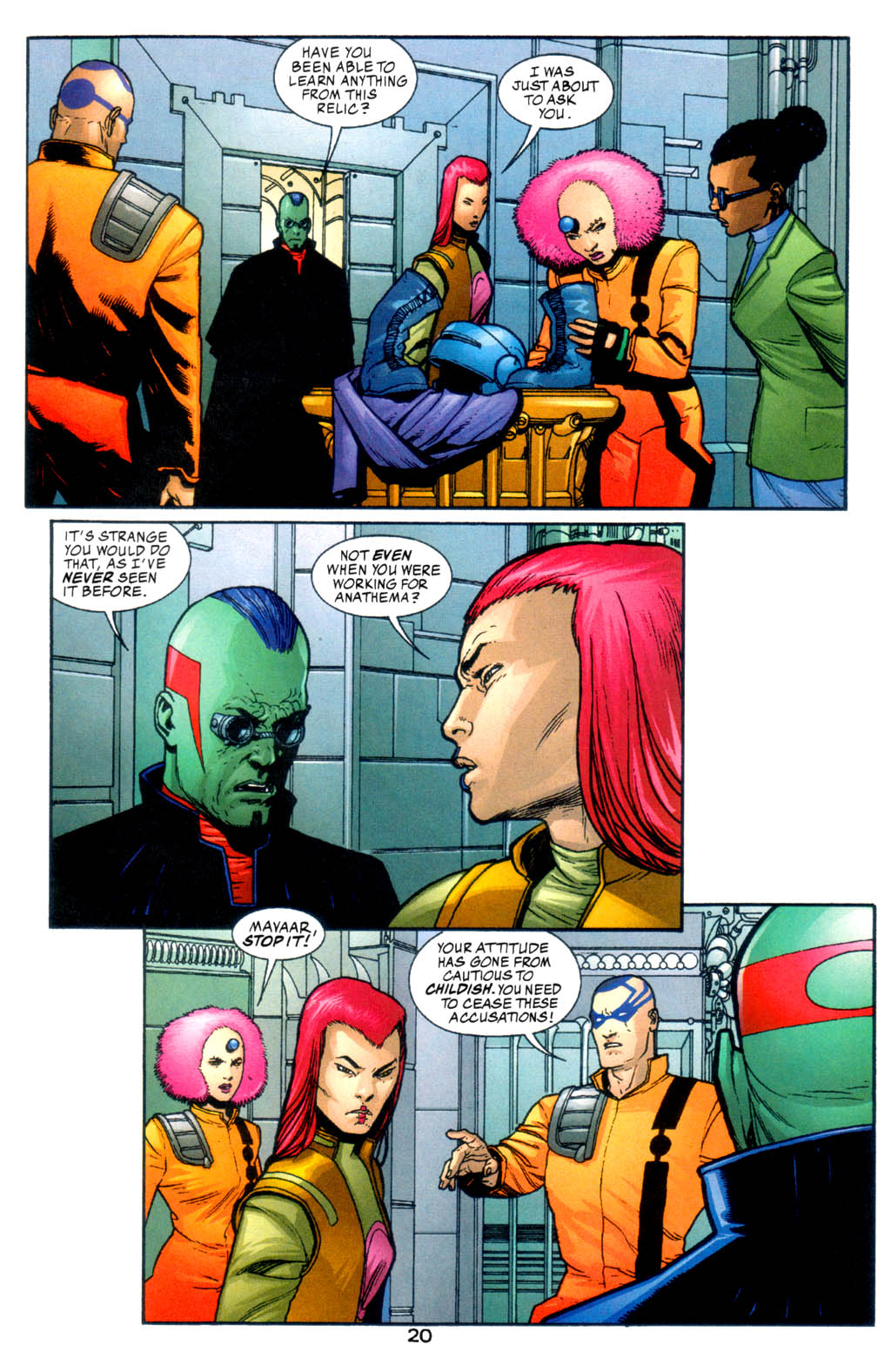 Read online Haven: The Broken City comic -  Issue #8 - 20