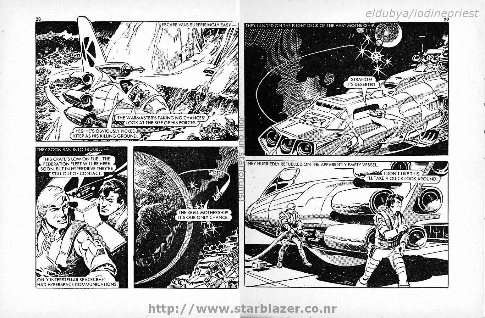 Read online Starblazer comic -  Issue #131 - 16