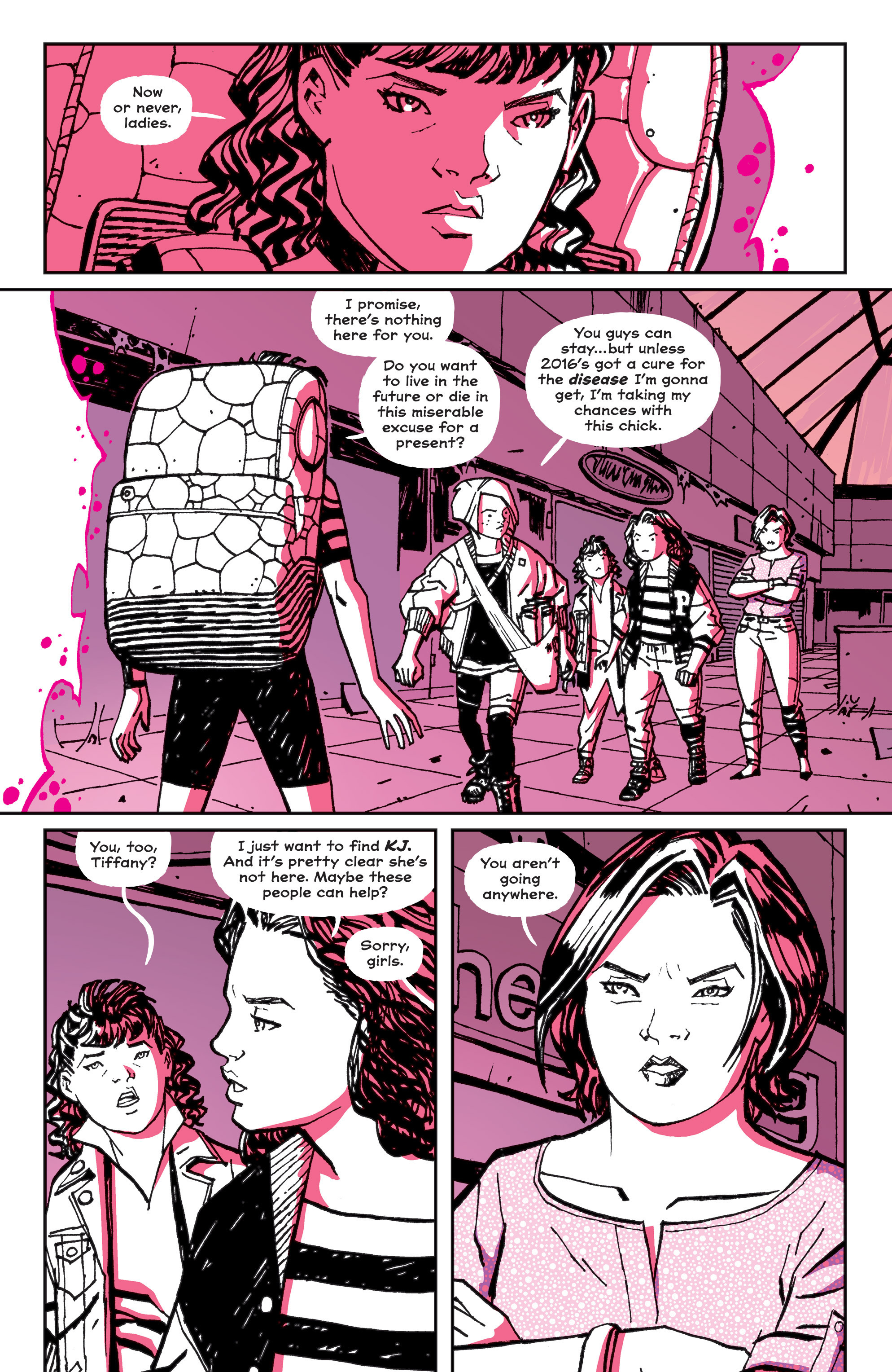 Read online Paper Girls comic -  Issue #10 - 7