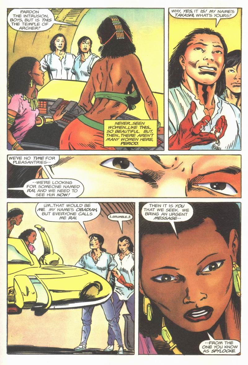 Read online Rai (1992) comic -  Issue #25 - 9