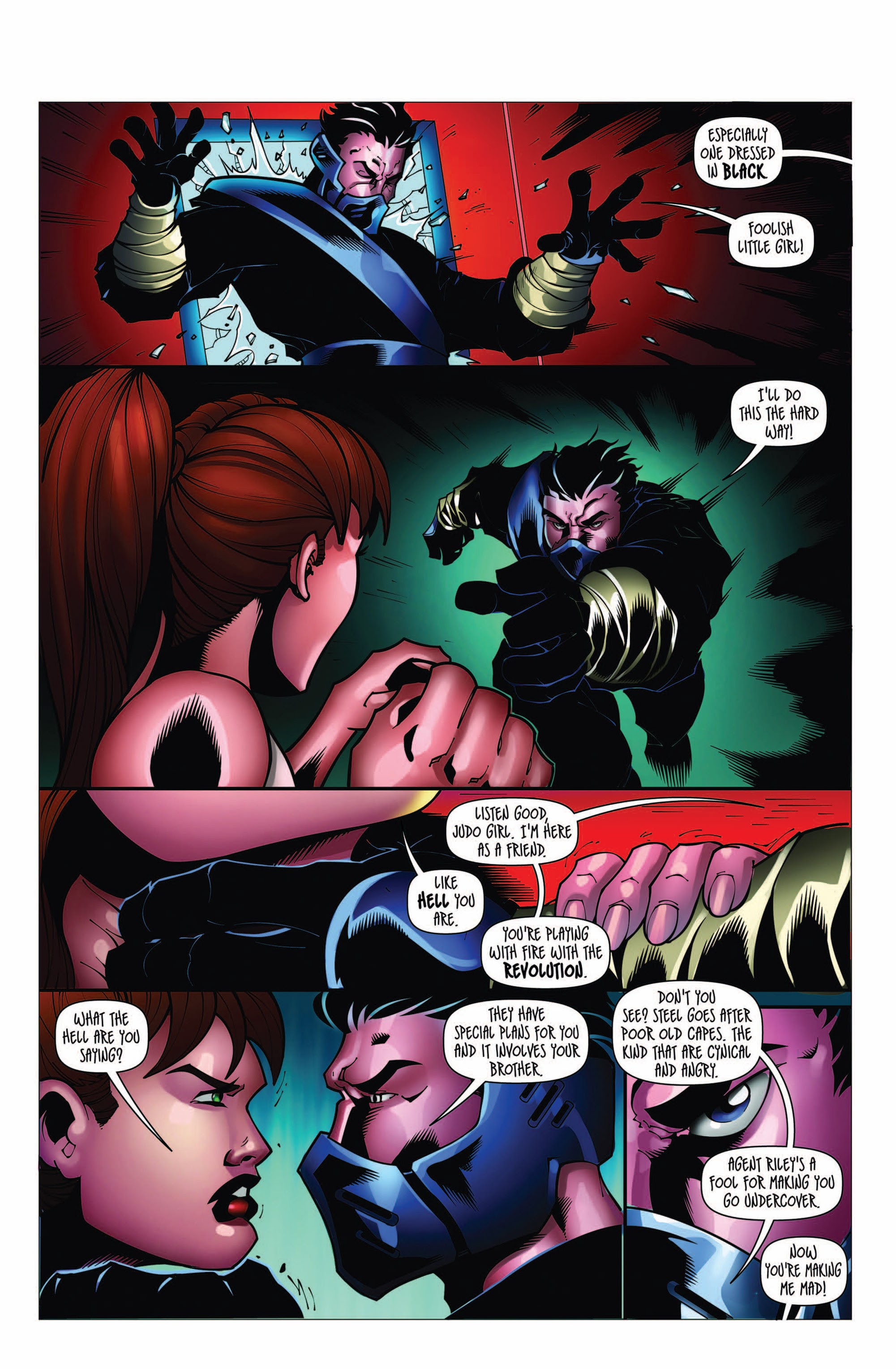 Read online Judo Girl comic -  Issue # TPB 3 - 60