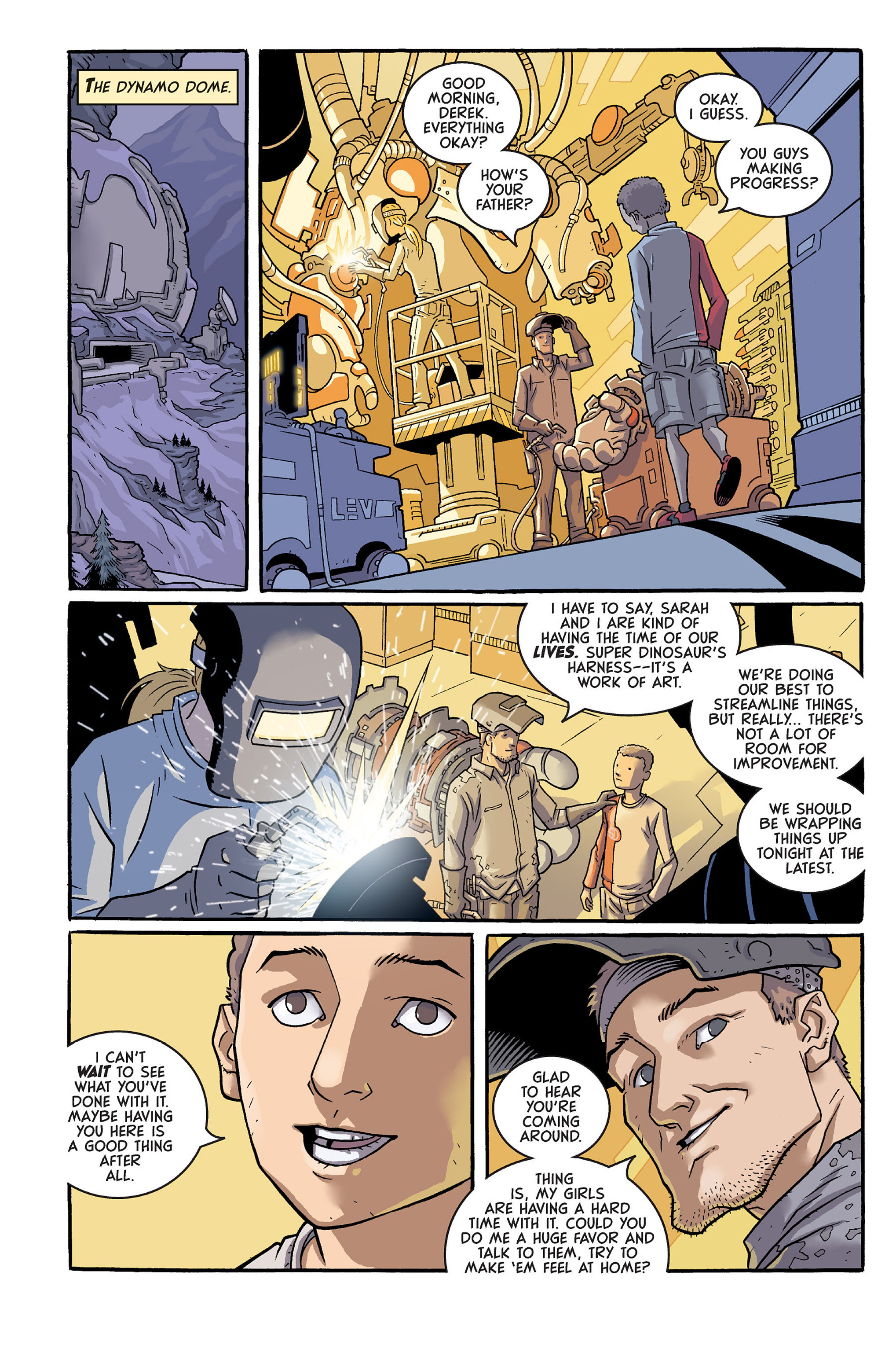 Read online Super Dinosaur (2011) comic -  Issue # _TPB 1 - 34