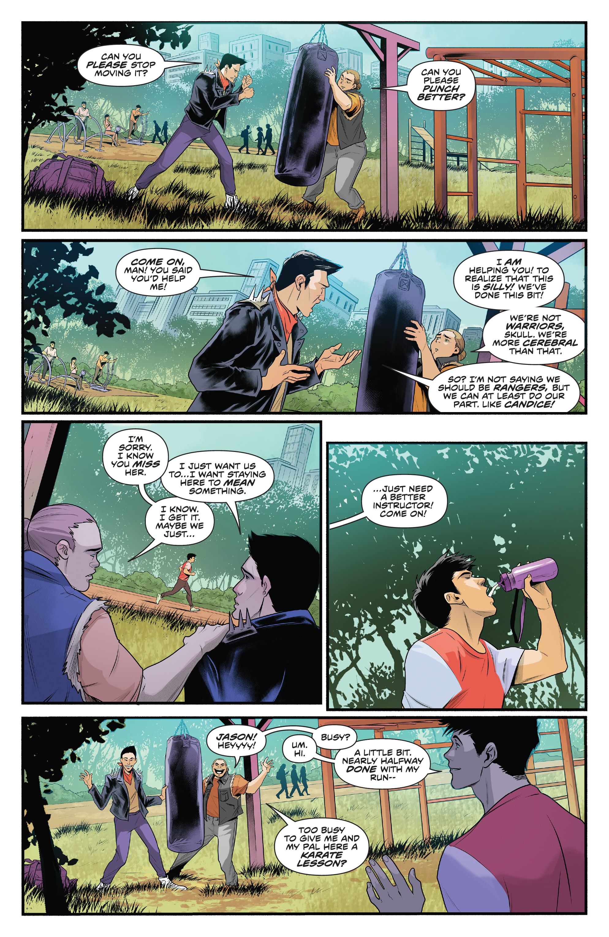 Read online Mighty Morphin Power Rangers comic -  Issue #103 - 13