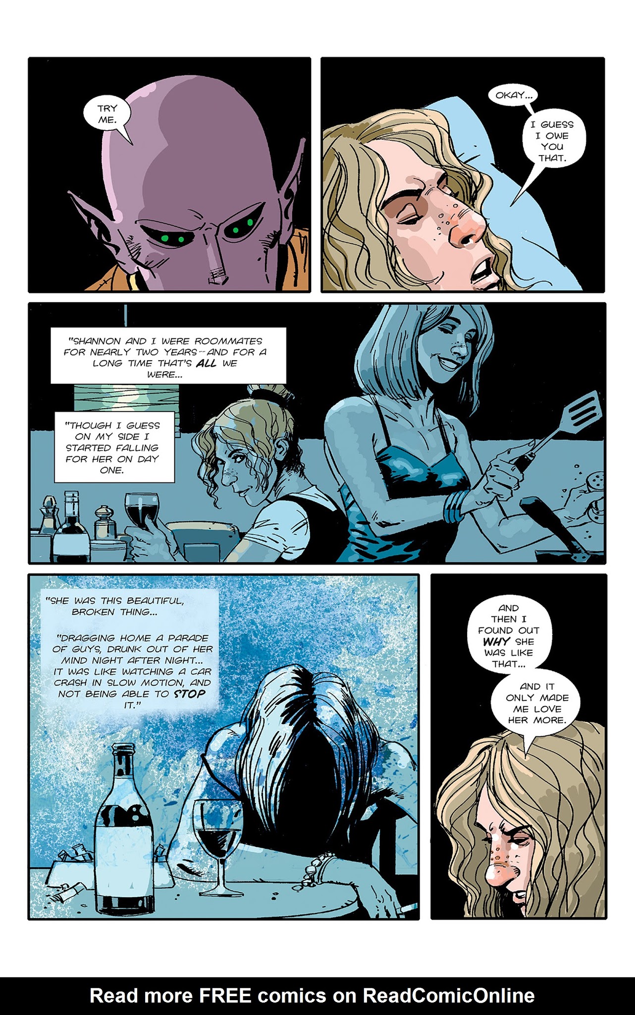 Read online Resident Alien: The Suicide Blonde comic -  Issue #3 - 5