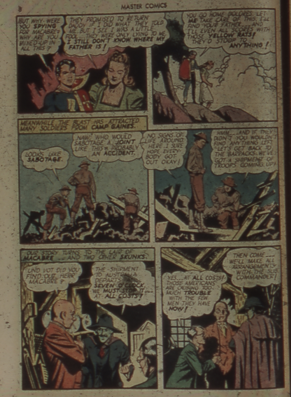 Read online Master Comics comic -  Issue #31 - 8
