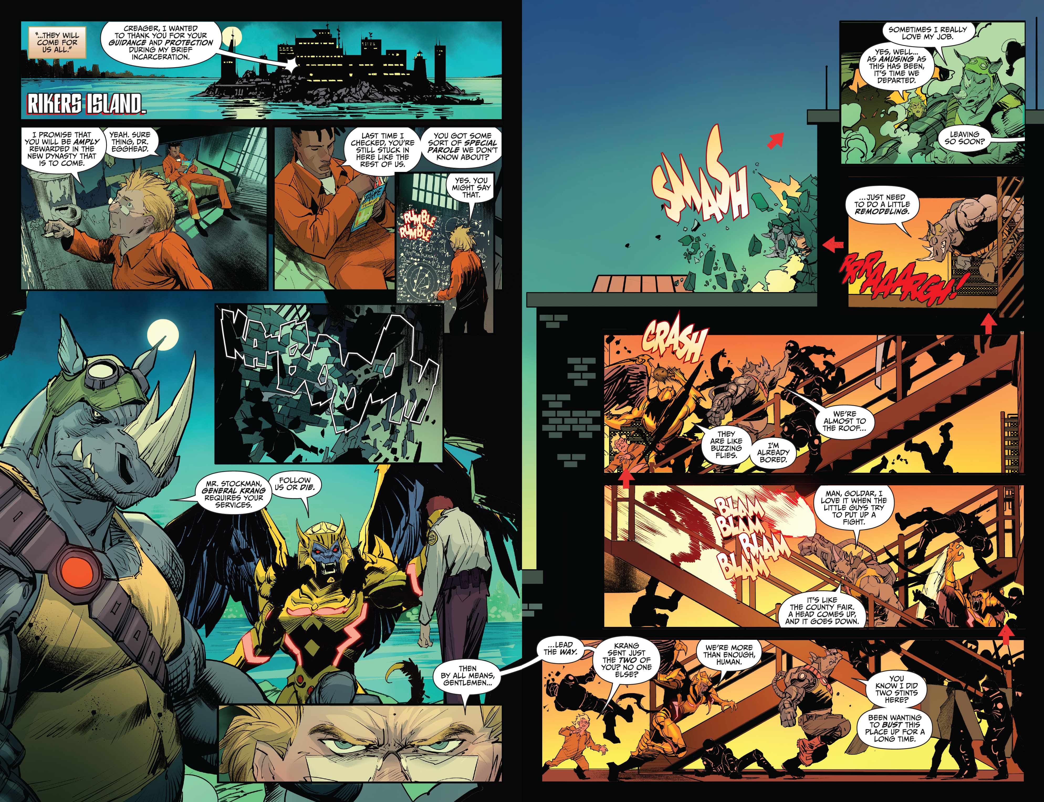 Read online Mighty Morphin Power Rangers/ Teenage Mutant Ninja Turtles II comic -  Issue #1 - 14