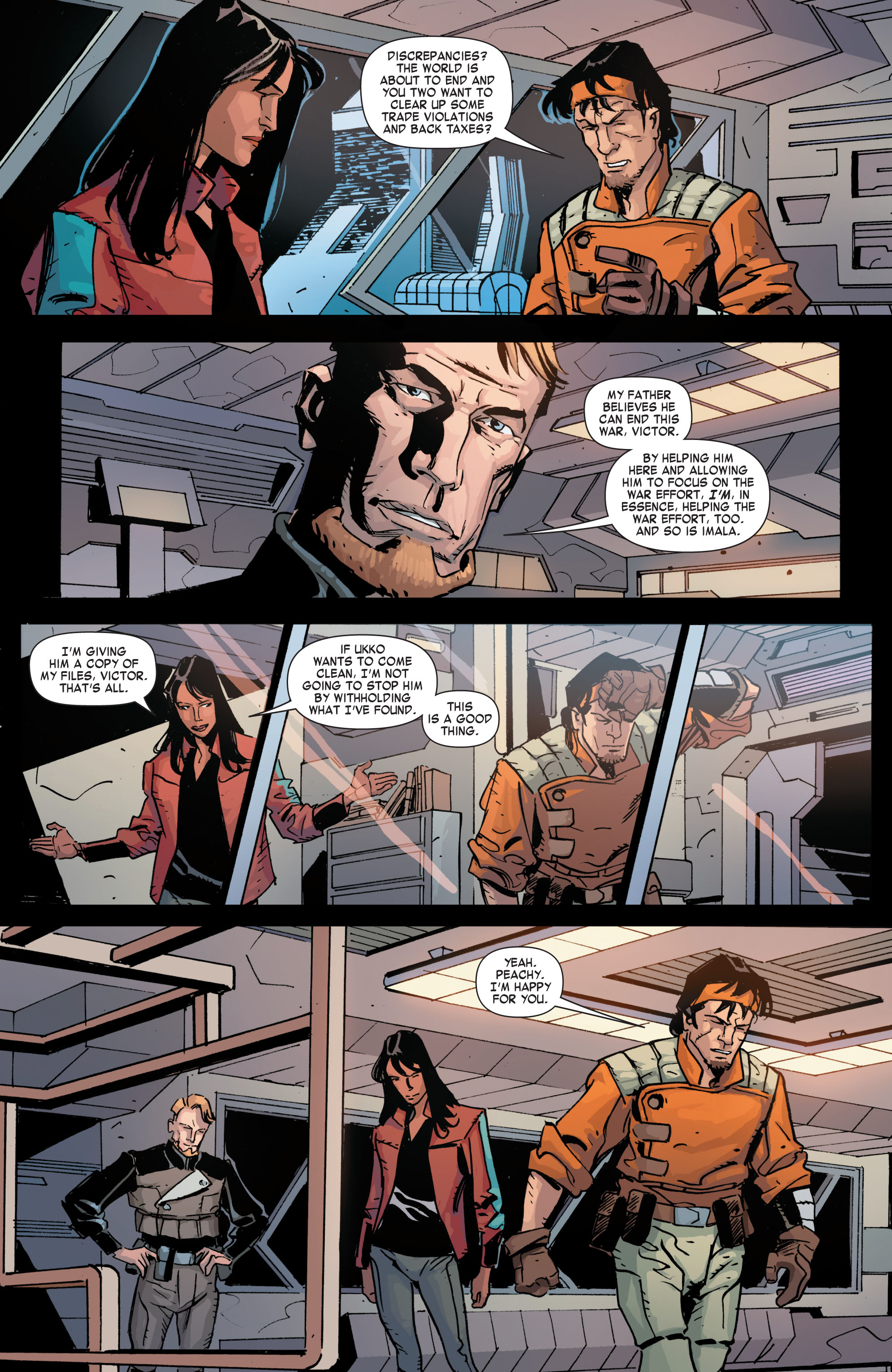 Read online Formic Wars: Burning Earth comic -  Issue #6 - 7