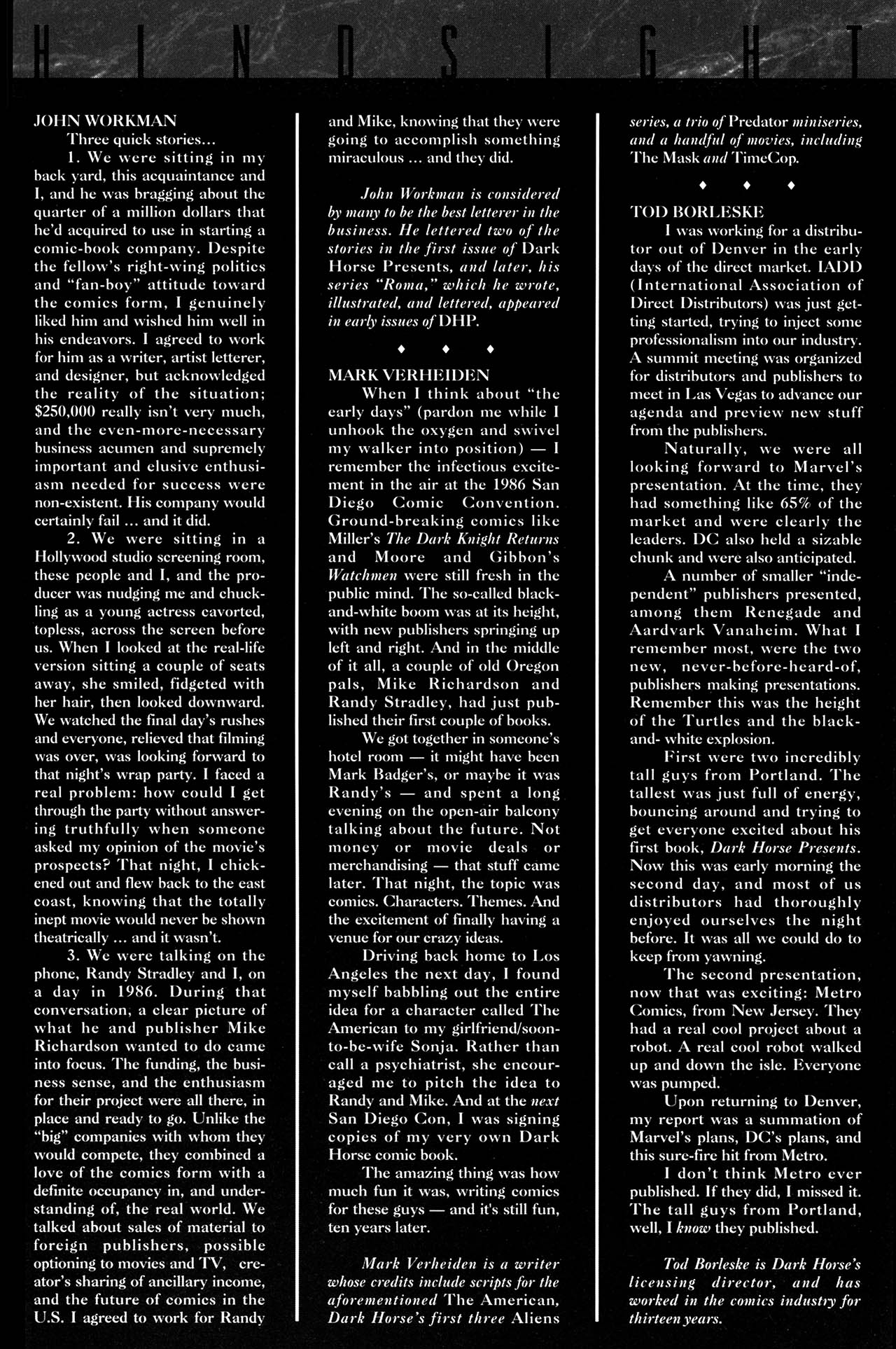 Read online A Decade of Dark Horse comic -  Issue #1 - 35