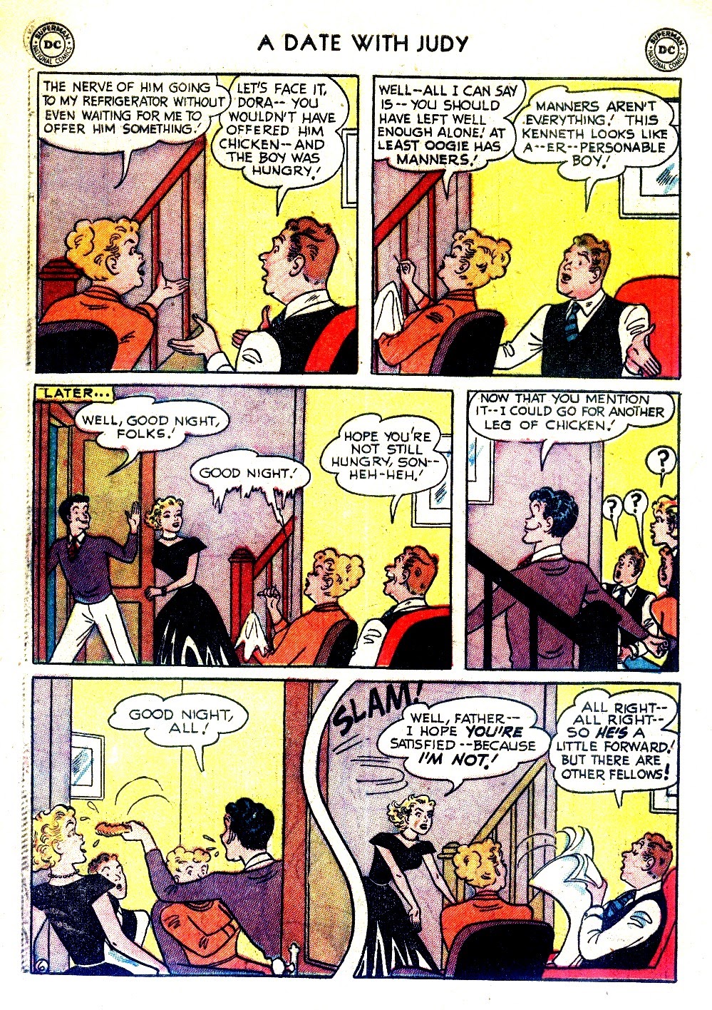 Read online A Date with Judy comic -  Issue #27 - 36