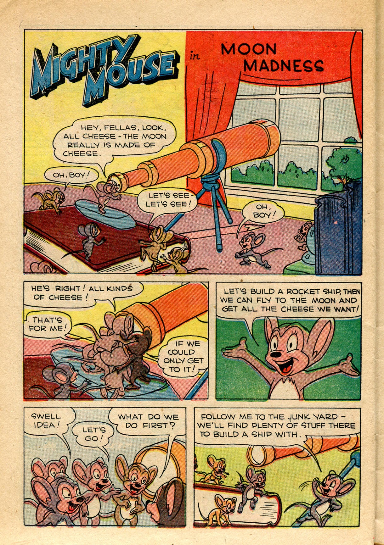 Read online Paul Terry's Mighty Mouse Comics comic -  Issue #18 - 28