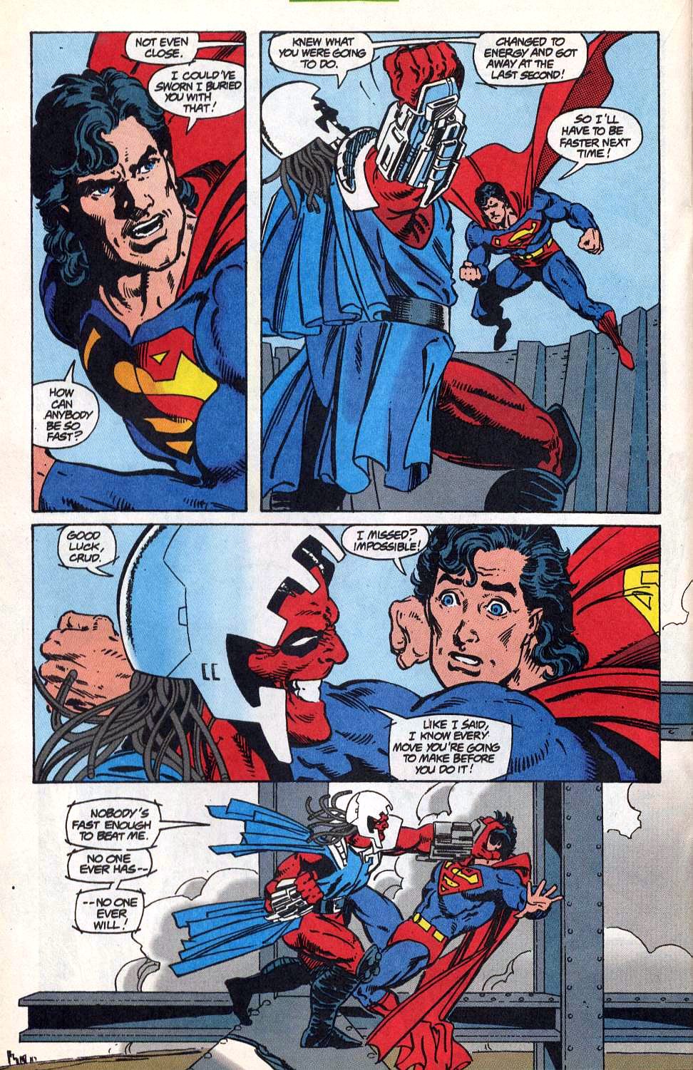 Read online Superman (1987) comic -  Issue #92 - 16