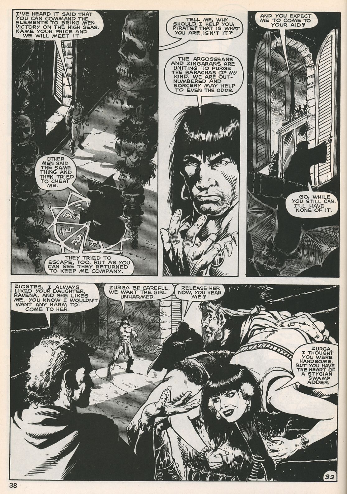 The Savage Sword Of Conan issue 129 - Page 37