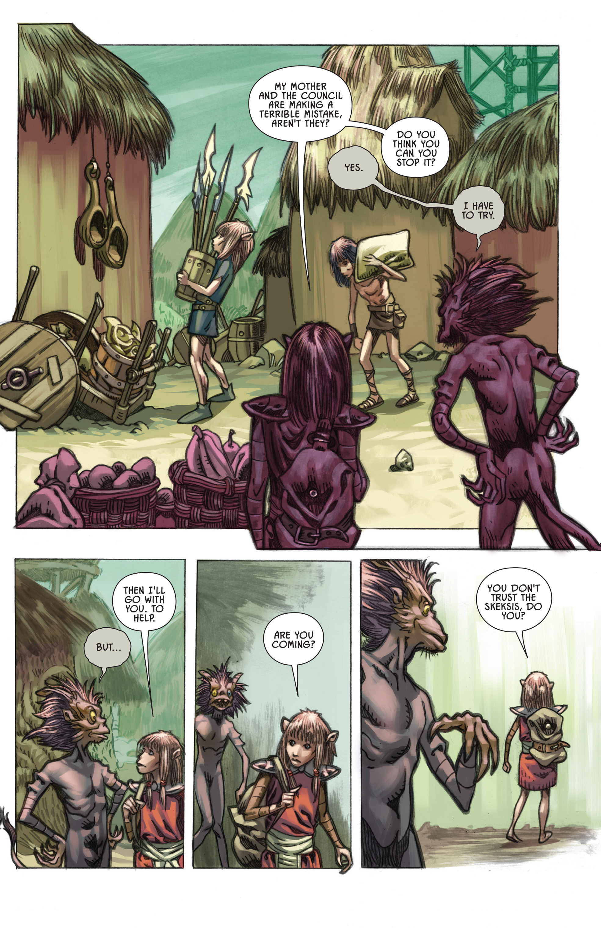 Read online The Dark Crystal: Creation Myths comic -  Issue # TPB 3 - 51