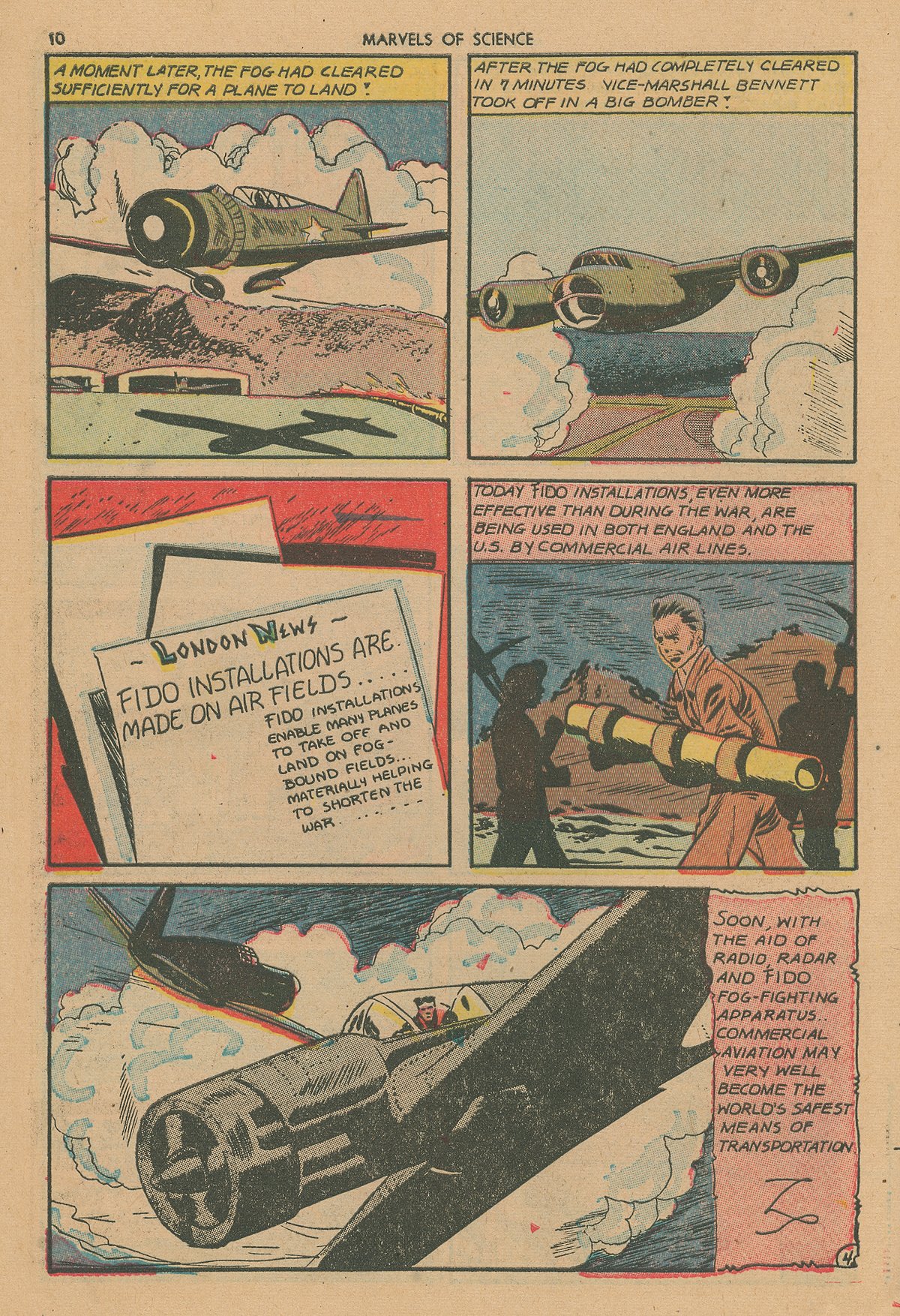 Read online Marvels Of Science comic -  Issue #4 - 12