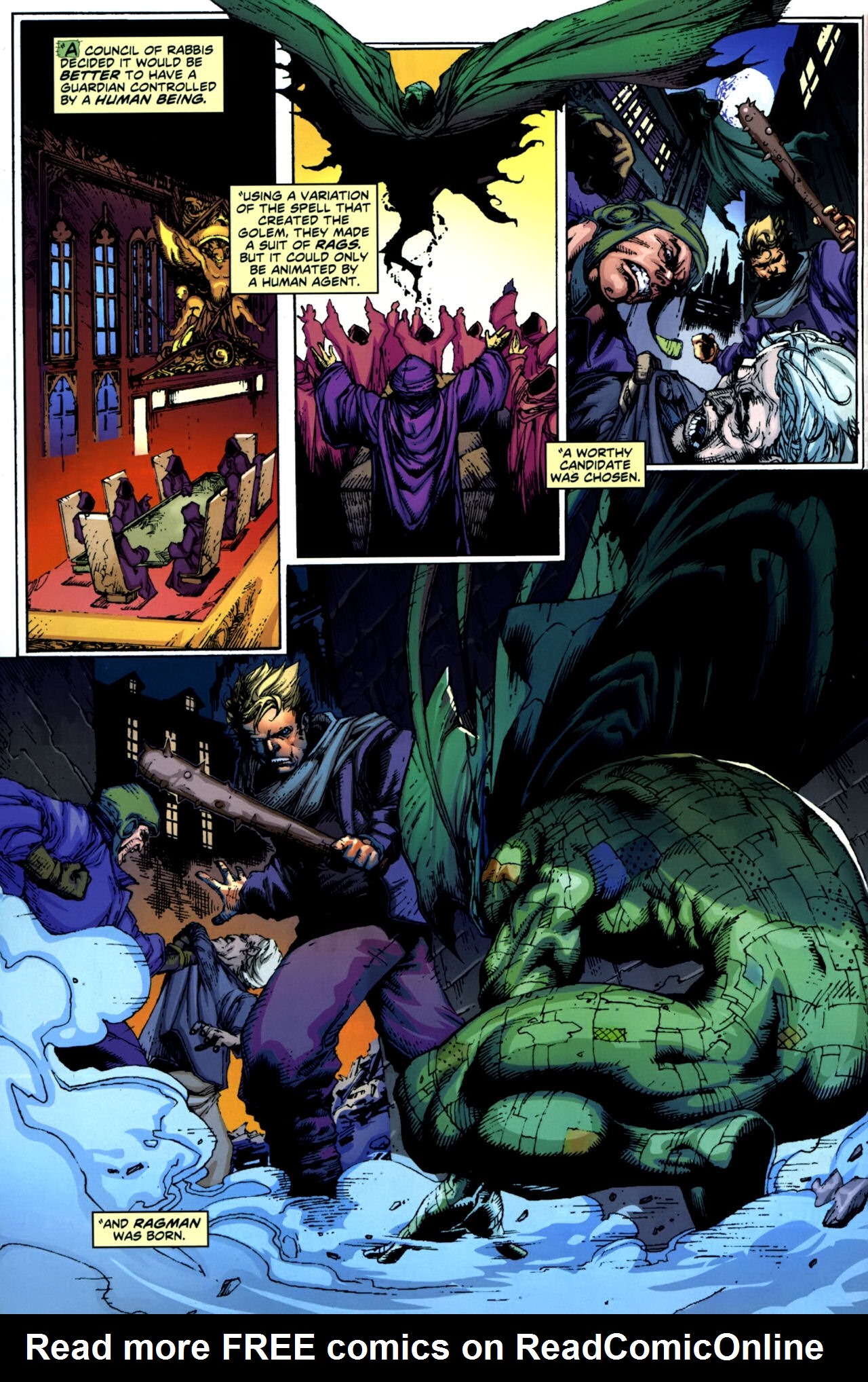 Read online Ragman: Suit of Souls comic -  Issue # Full - 8