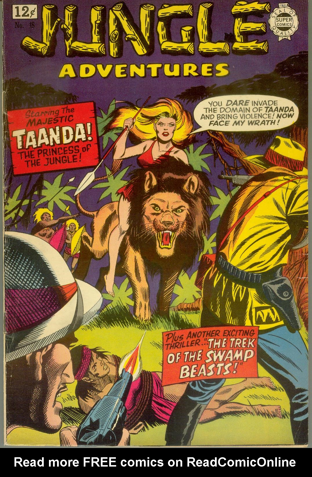 Read online Jungle Adventures (1963) comic -  Issue #18 - 1