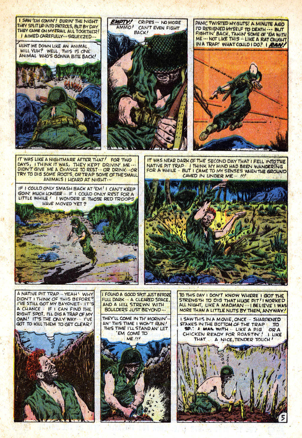 Read online Combat Casey comic -  Issue #6 - 17