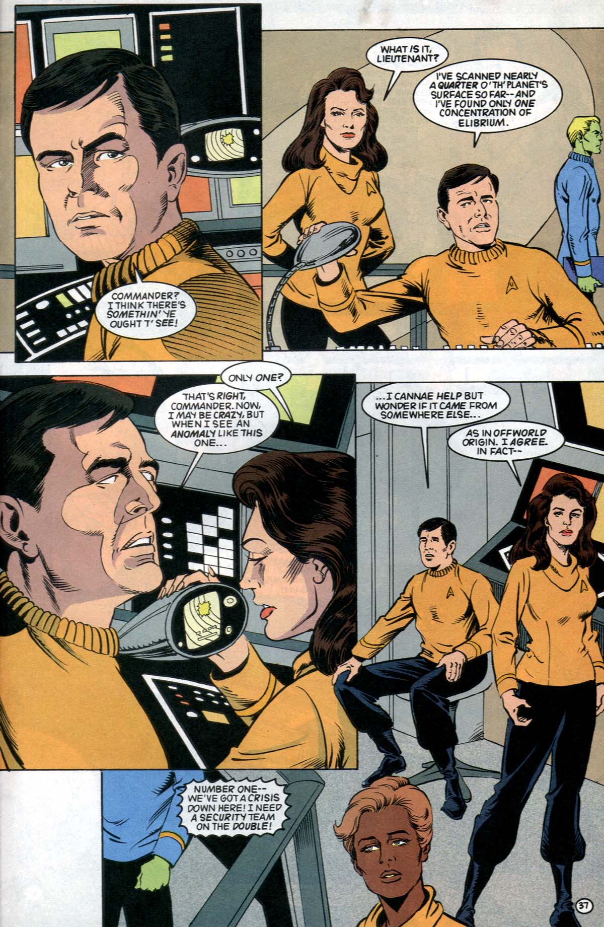 Read online Star Trek (1989) comic -  Issue # _Annual 4 - 38