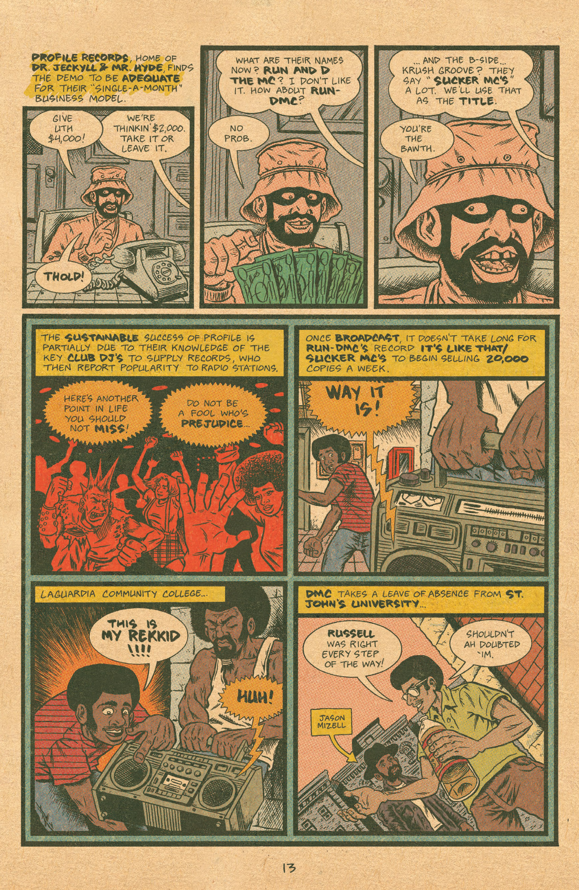 Read online Hip Hop Family Tree (2015) comic -  Issue #8 - 14