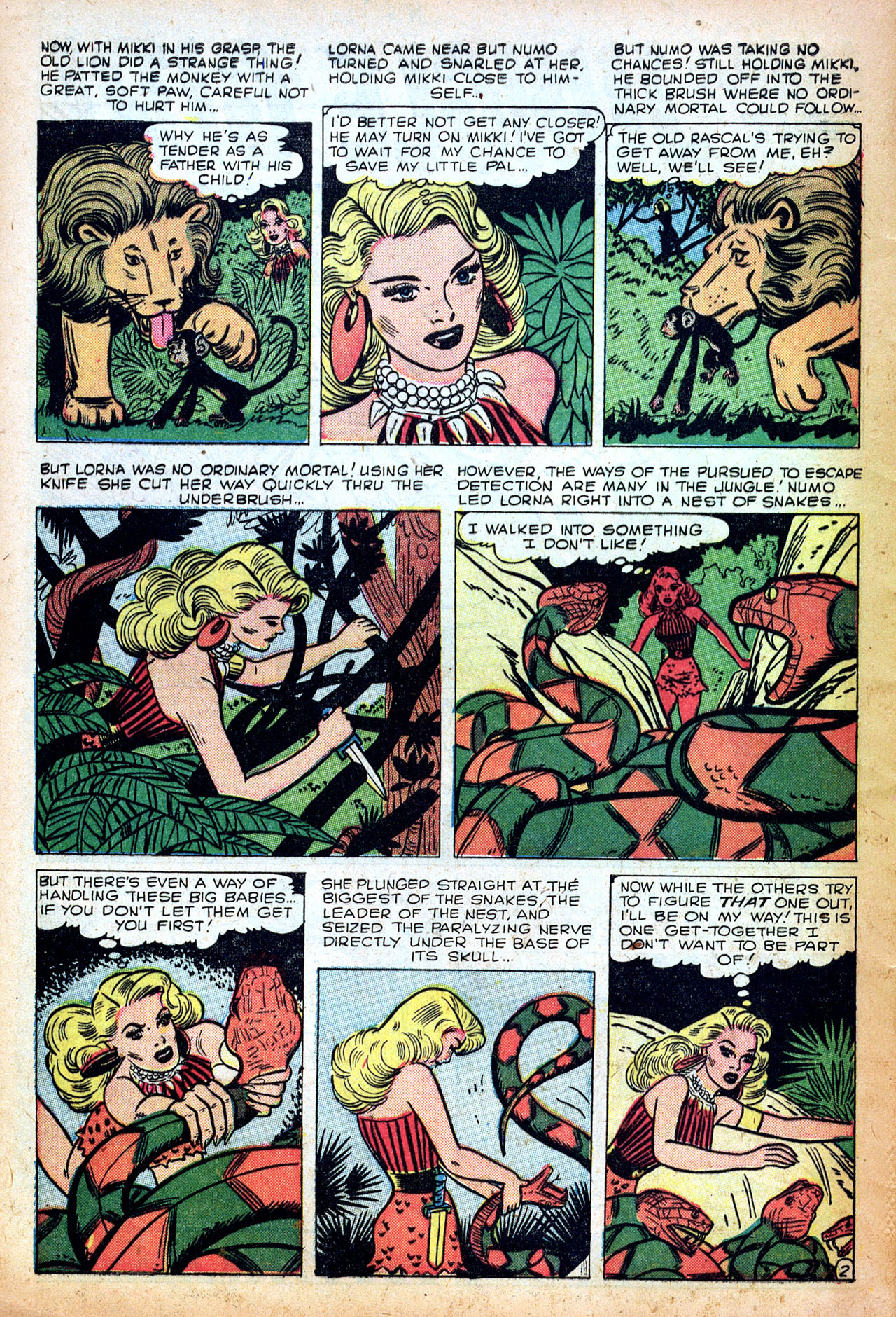 Read online Lorna, The Jungle Girl comic -  Issue #17 - 4
