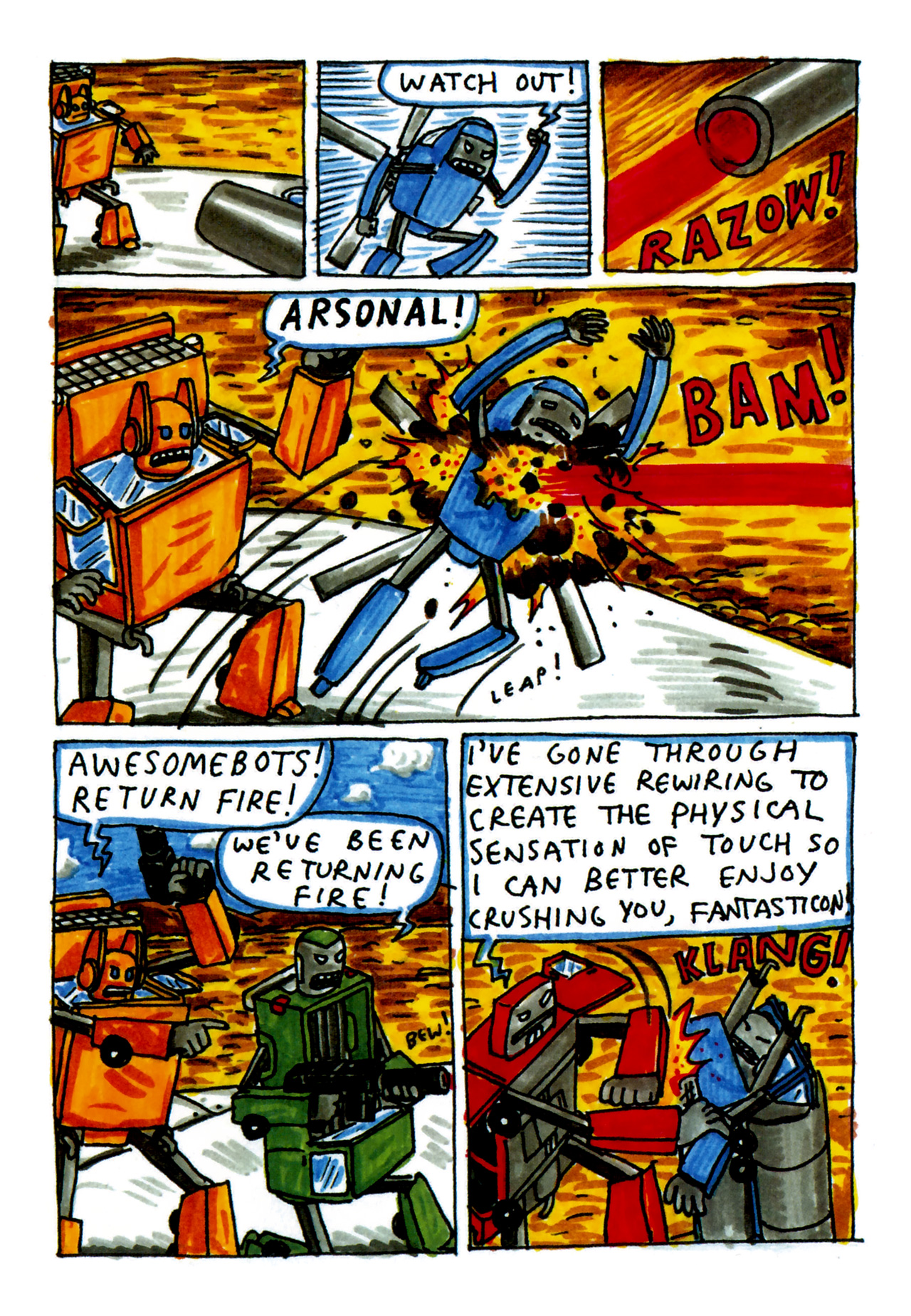 Read online Incredible Change-Bots comic -  Issue # TPB 1 - 60