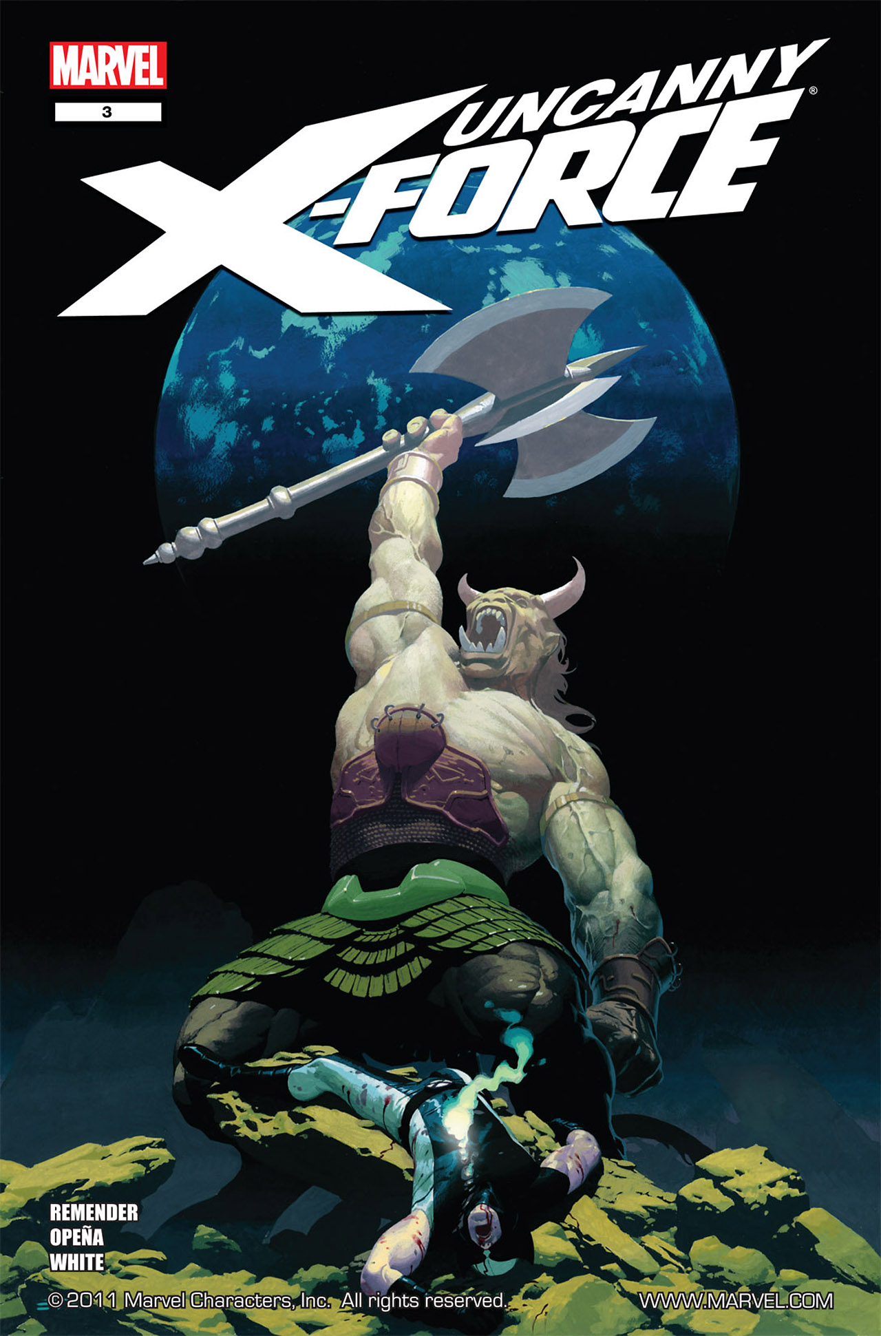 Read online Uncanny X-Force (2010) comic -  Issue #3 - 1