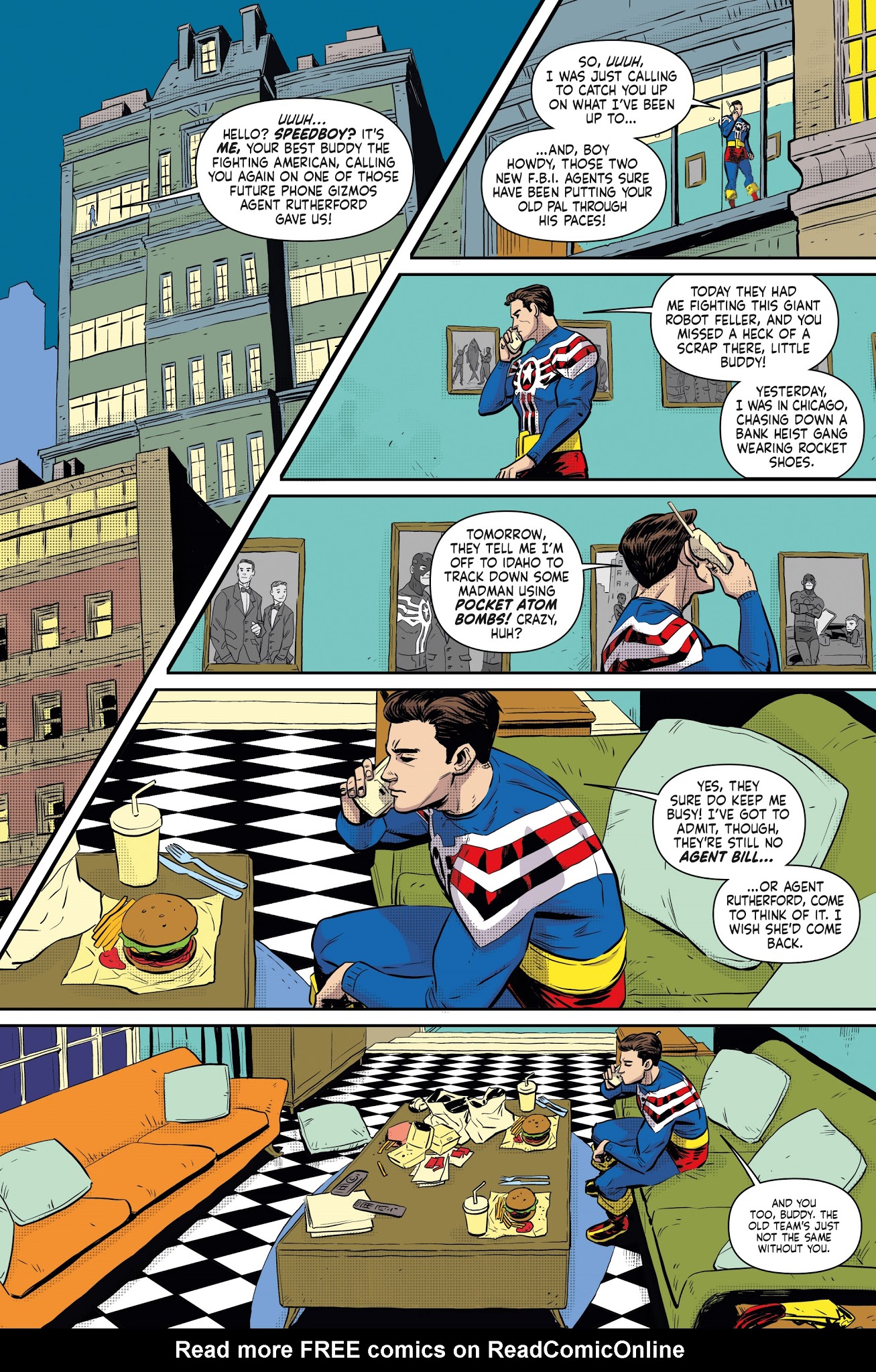 Read online Fighting American: The Ties That Bind comic -  Issue #2 - 23