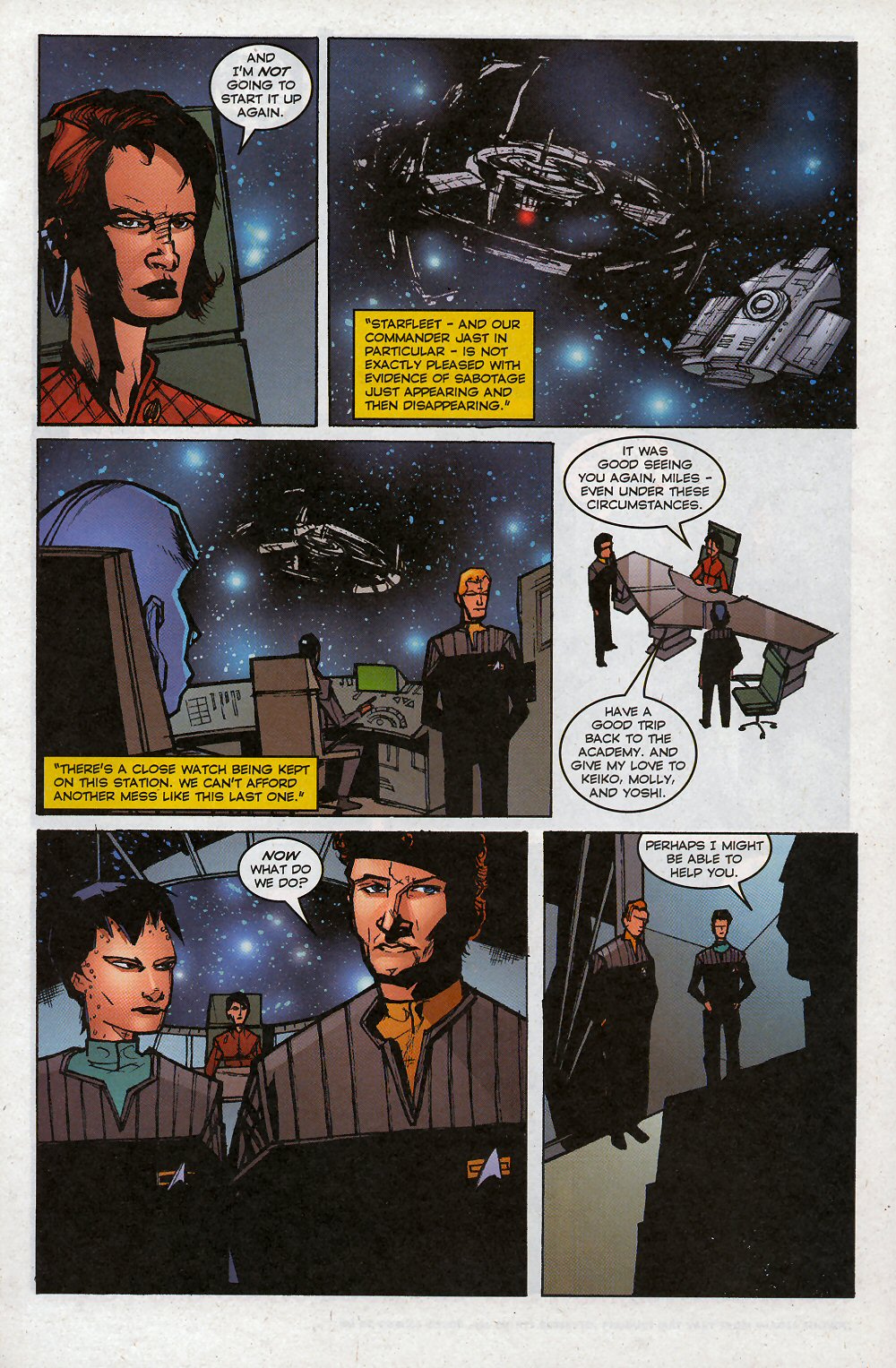 Read online Star Trek: Deep Space Nine: N-Vector comic -  Issue #3 - 8