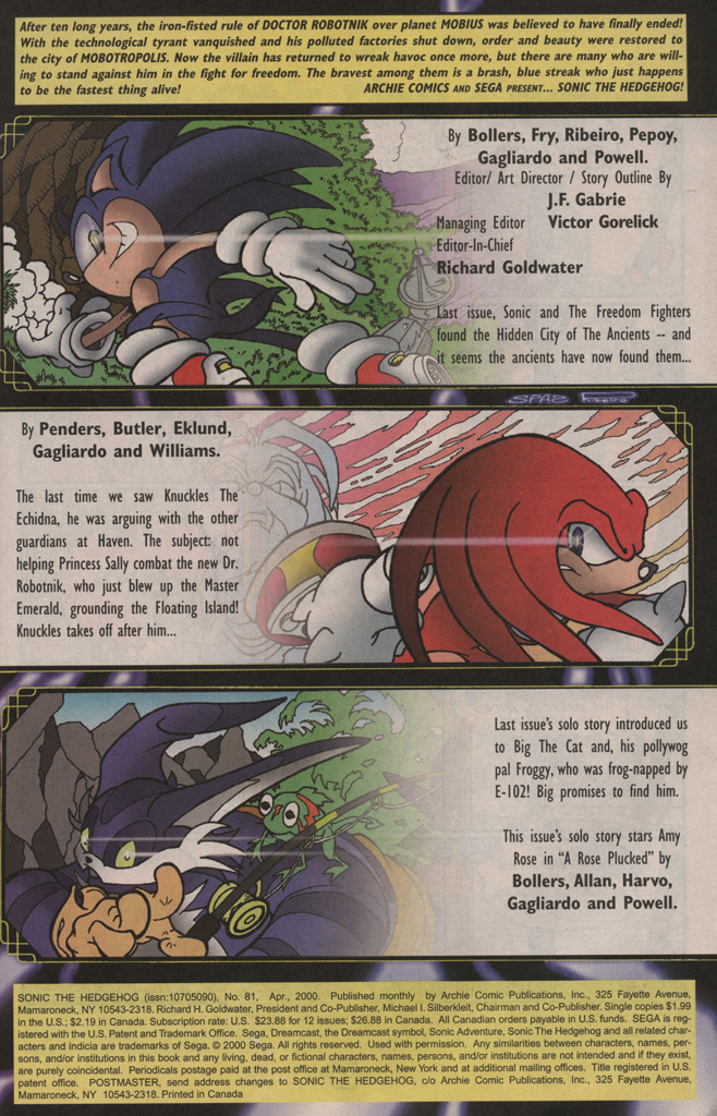 Read online Sonic The Hedgehog comic -  Issue #81 - 3