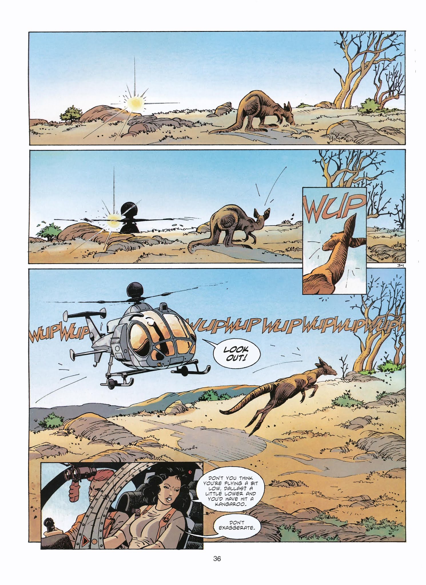 Read online Dallas Barr comic -  Issue #2 - 36