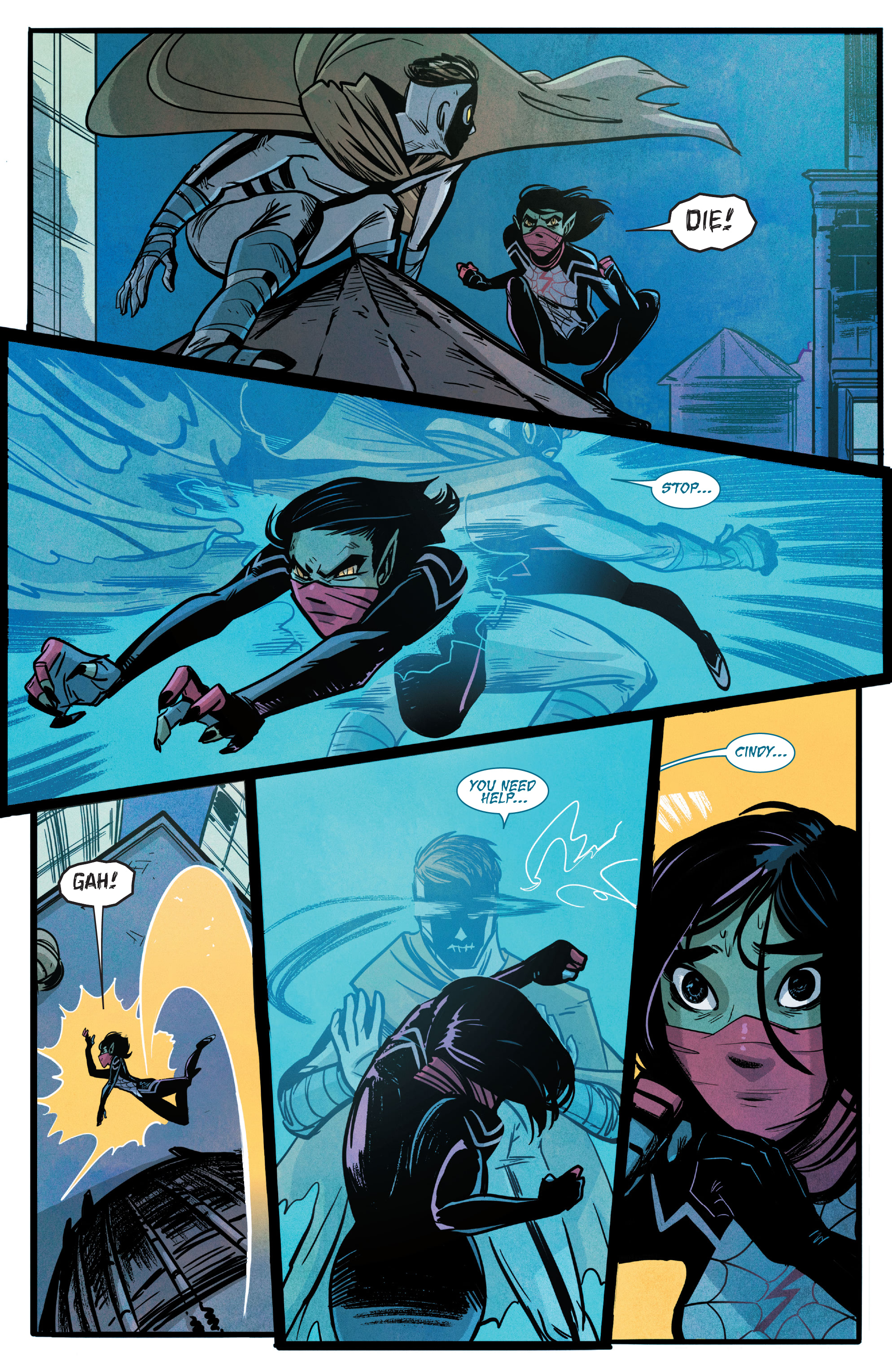 Read online Silk: Out of the Spider-Verse comic -  Issue # TPB 1 (Part 4) - 6