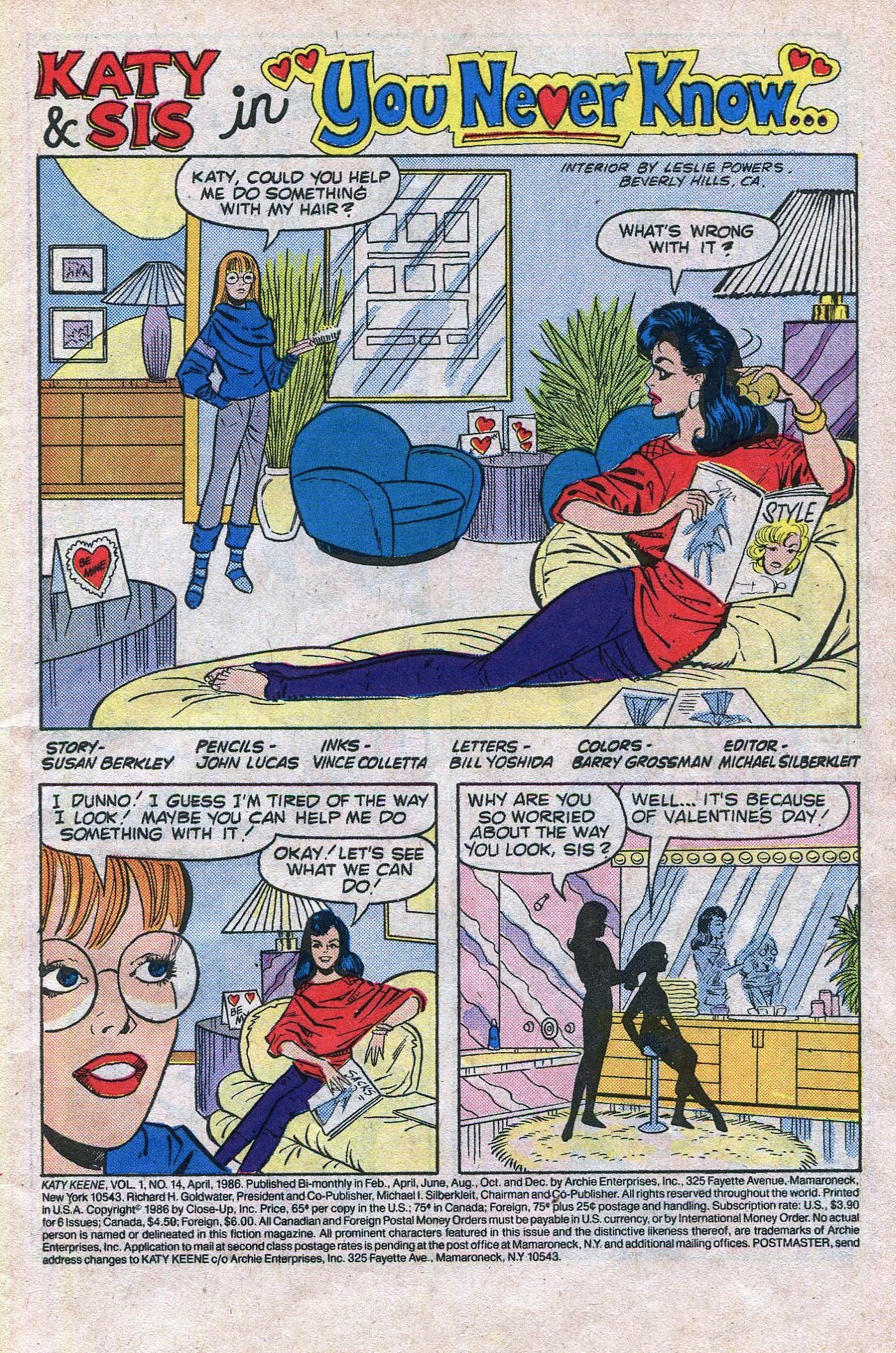 Read online Katy Keene (1983) comic -  Issue #14 - 3