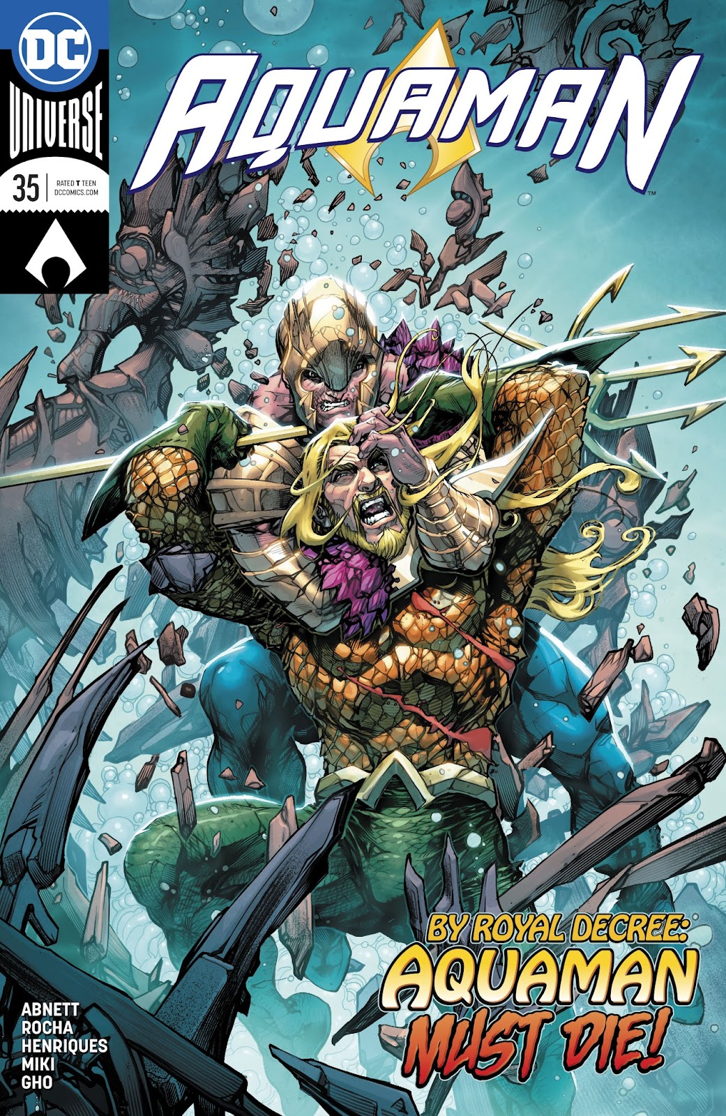 Aquaman (2016) issue 35 - Page 1