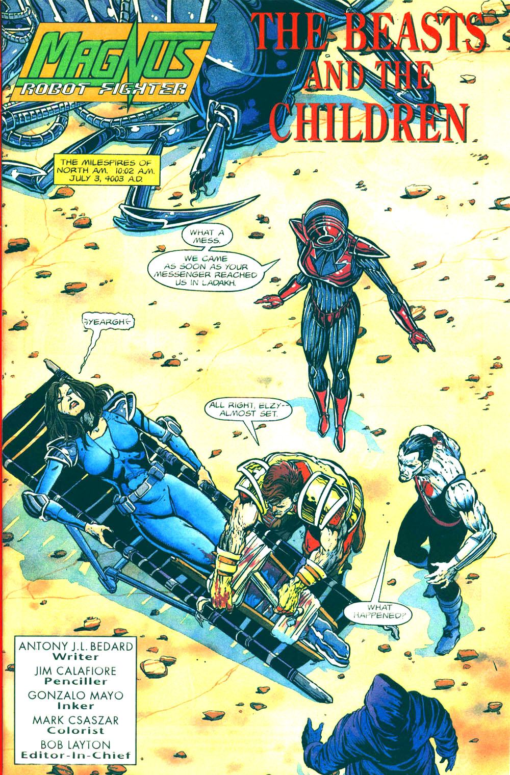 Read online Magnus Robot Fighter (1991) comic -  Issue #36 - 2