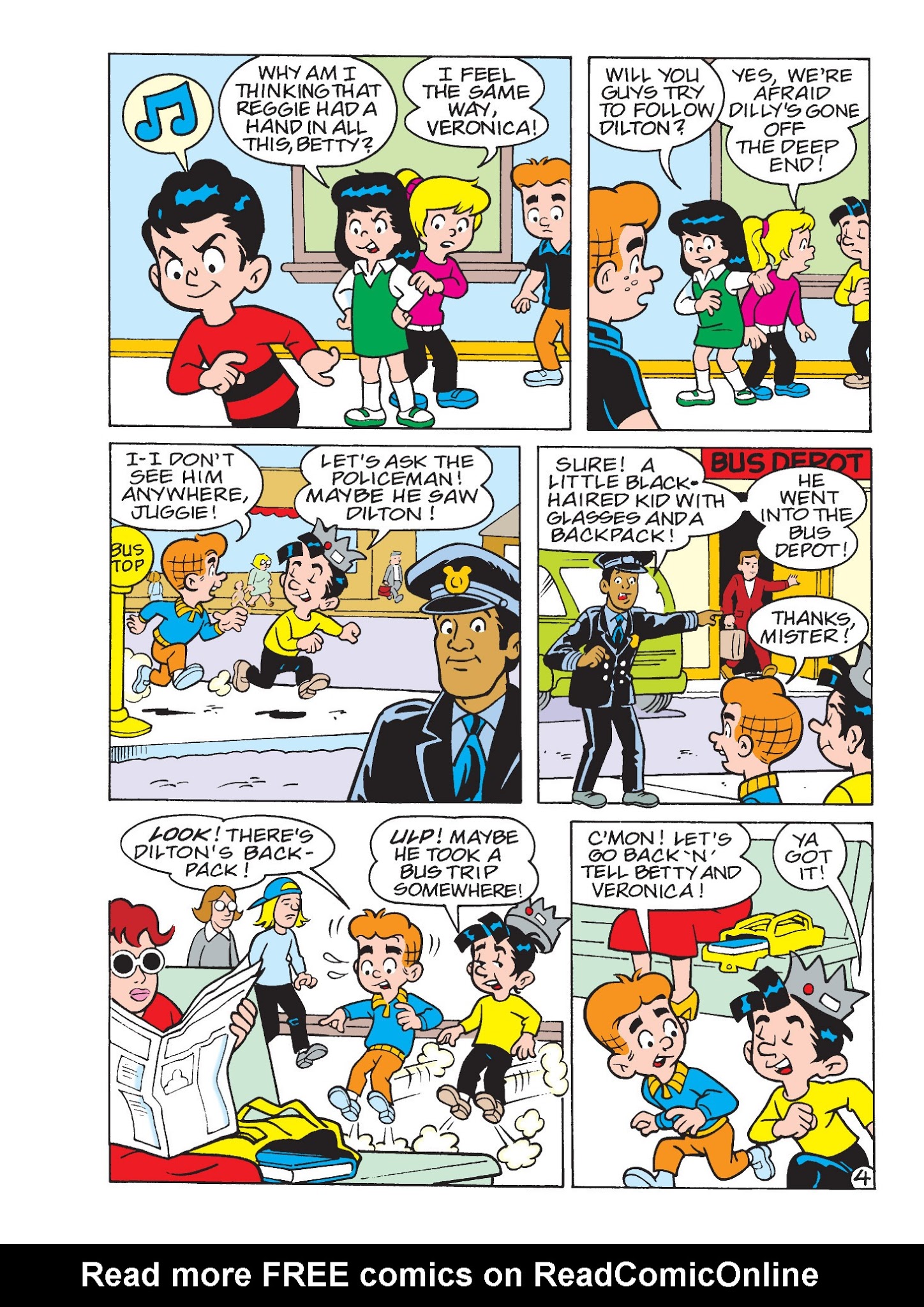 Read online Archie's Funhouse Double Digest comic -  Issue #14 - 131