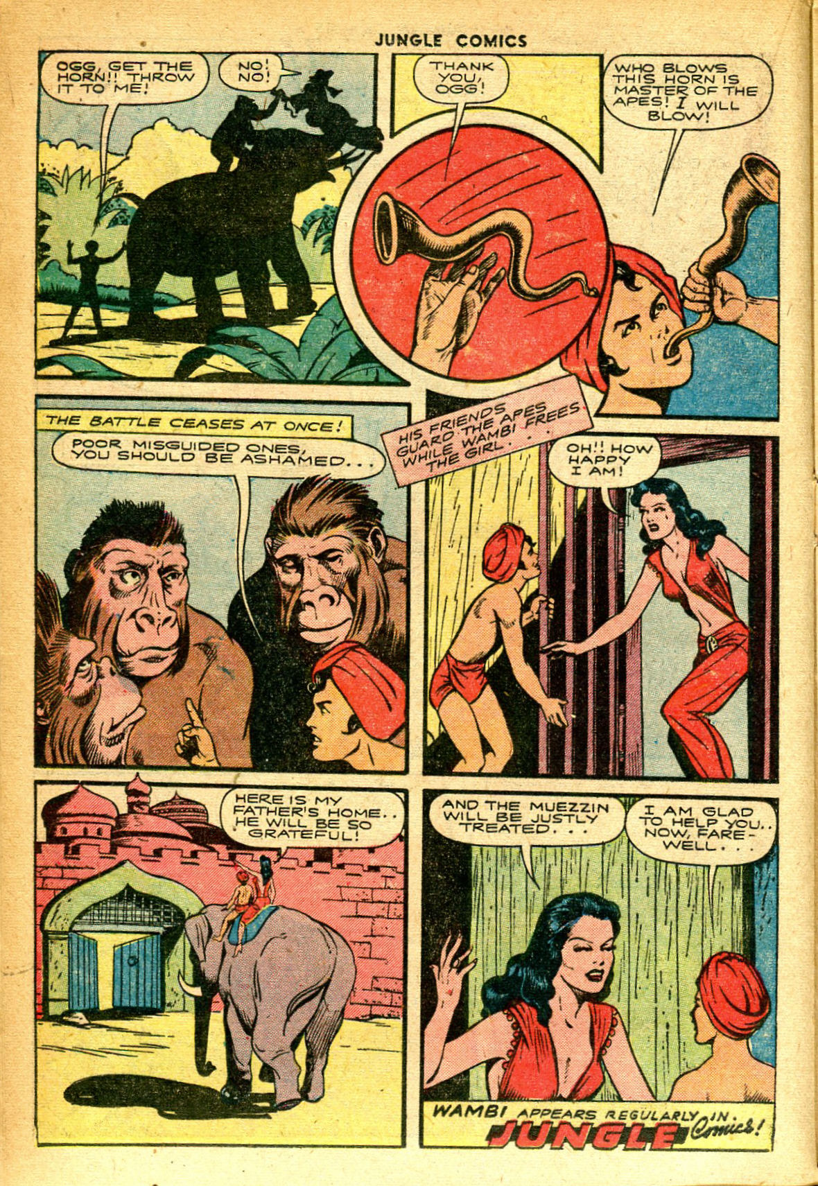 Read online Jungle Comics comic -  Issue #66 - 22