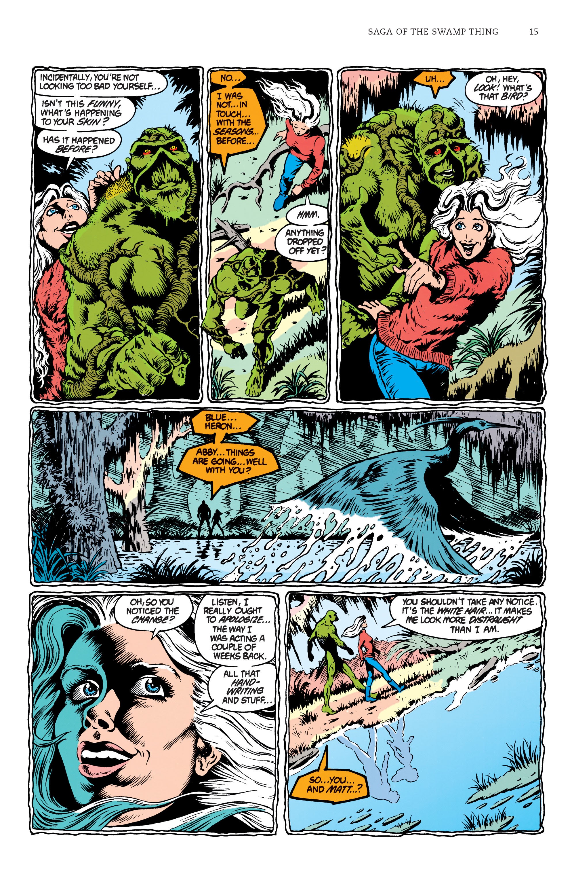 Read online Saga of the Swamp Thing comic -  Issue # TPB 2 (Part 1) - 16