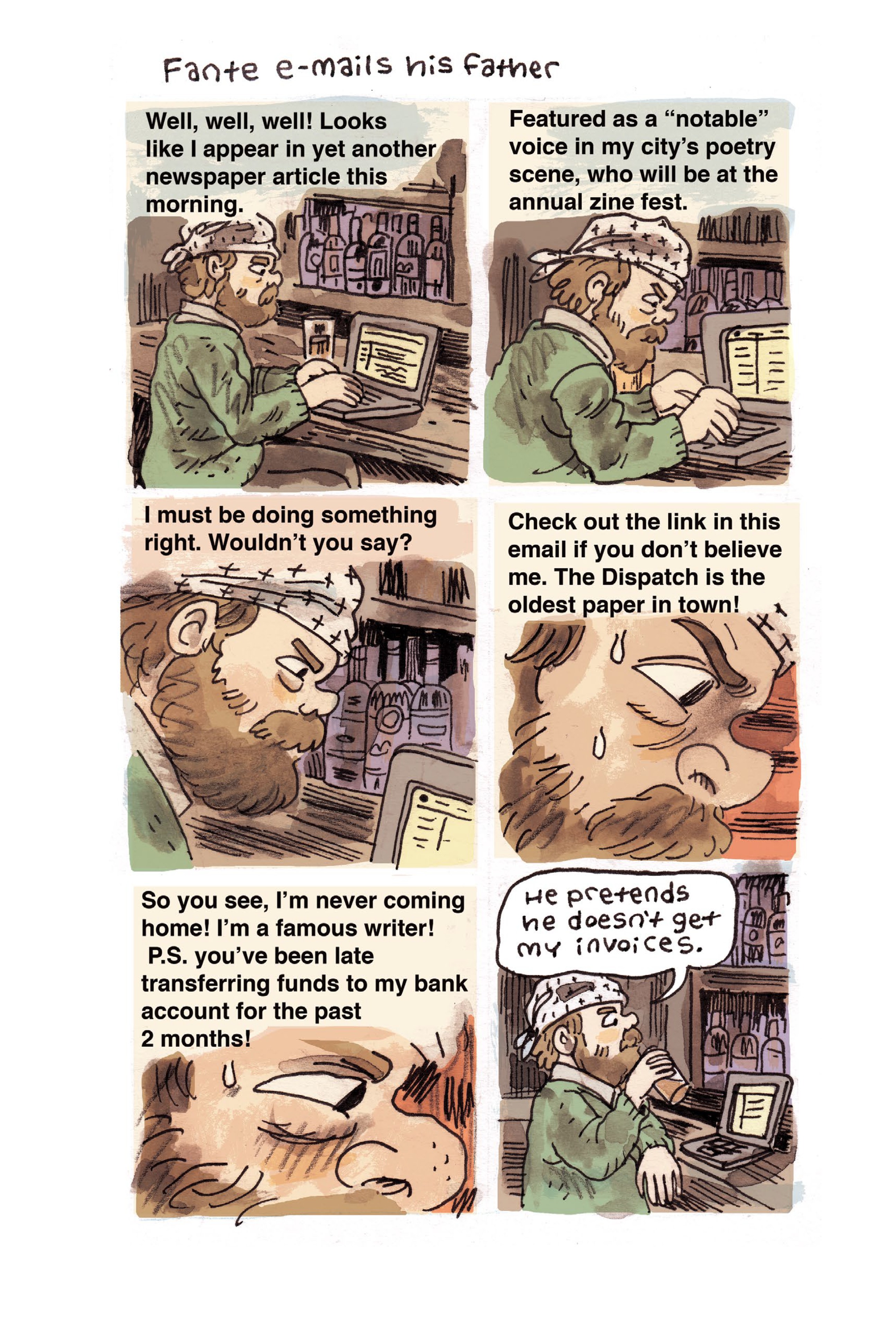 Read online Fante Bukowski comic -  Issue # TPB 3 - 35