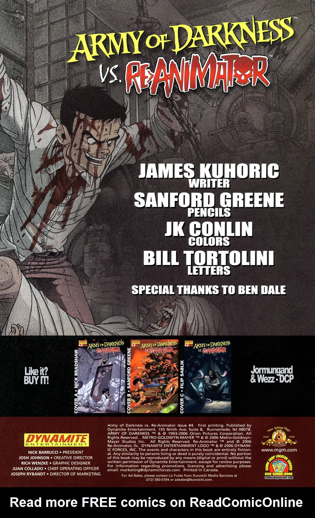 Read online Army of Darkness vs. Re-Animator comic -  Issue #4 - 4