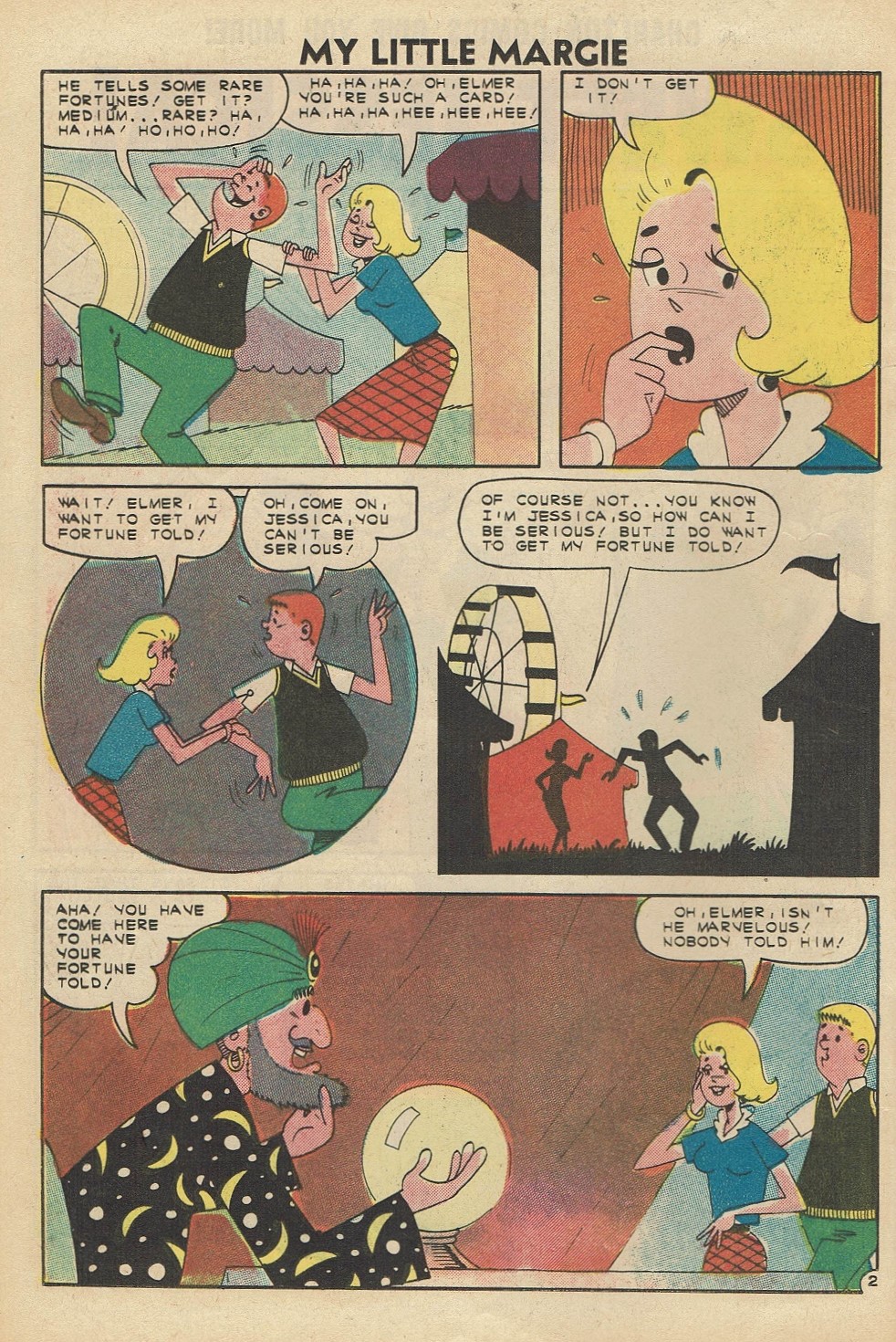 Read online My Little Margie (1954) comic -  Issue #39 - 20