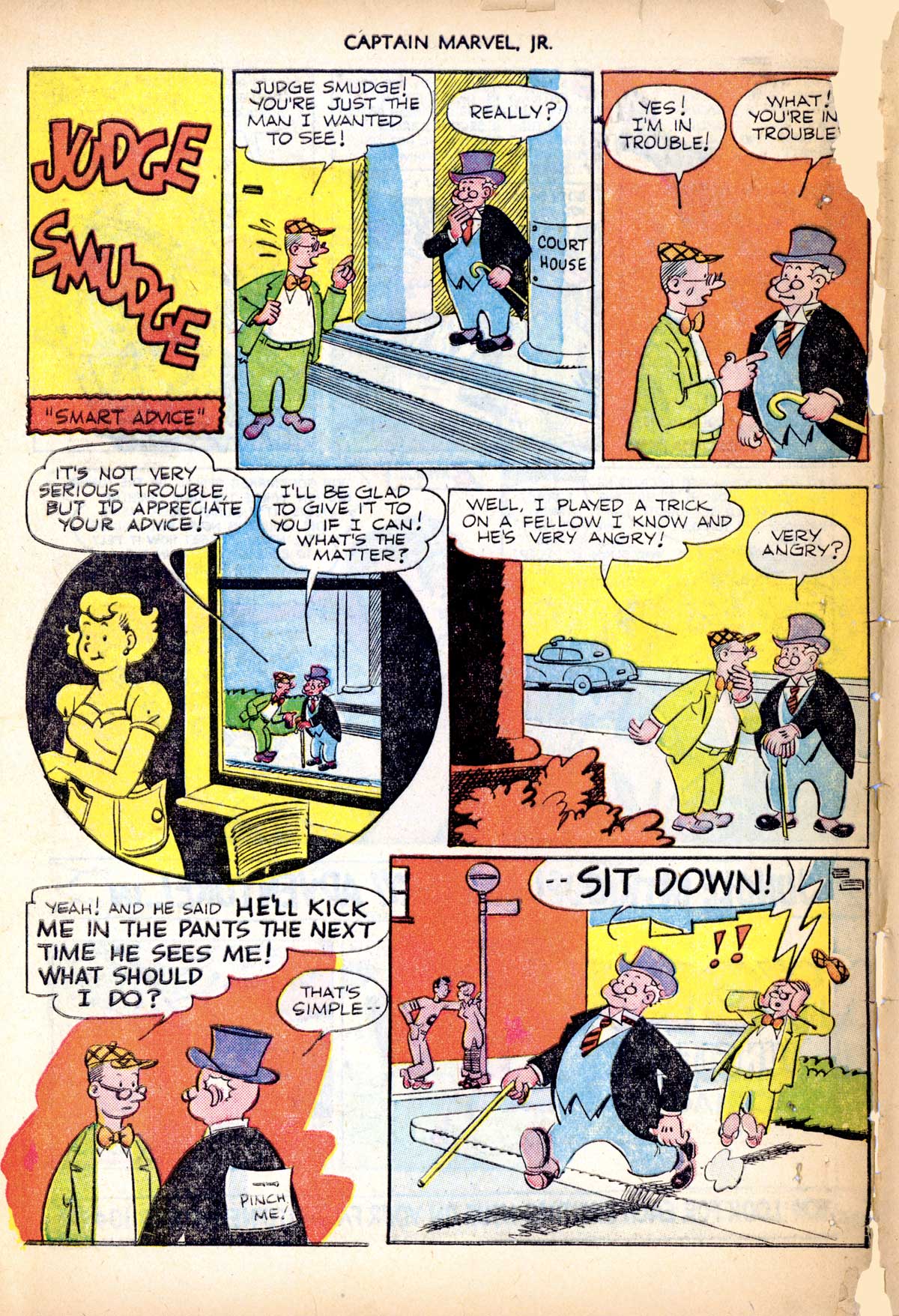 Read online Captain Marvel, Jr. comic -  Issue #99 - 32