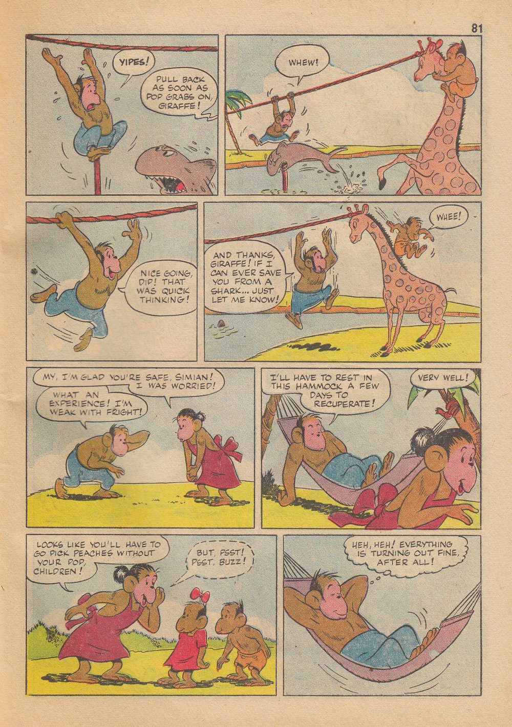 Read online Tom and Jerry's Summer Fun comic -  Issue #1 - 83
