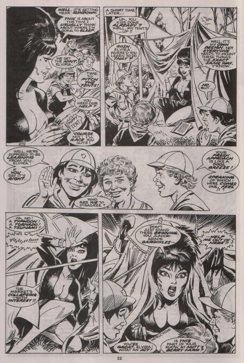 Read online Elvira, Mistress of the Dark comic -  Issue #14 - 21