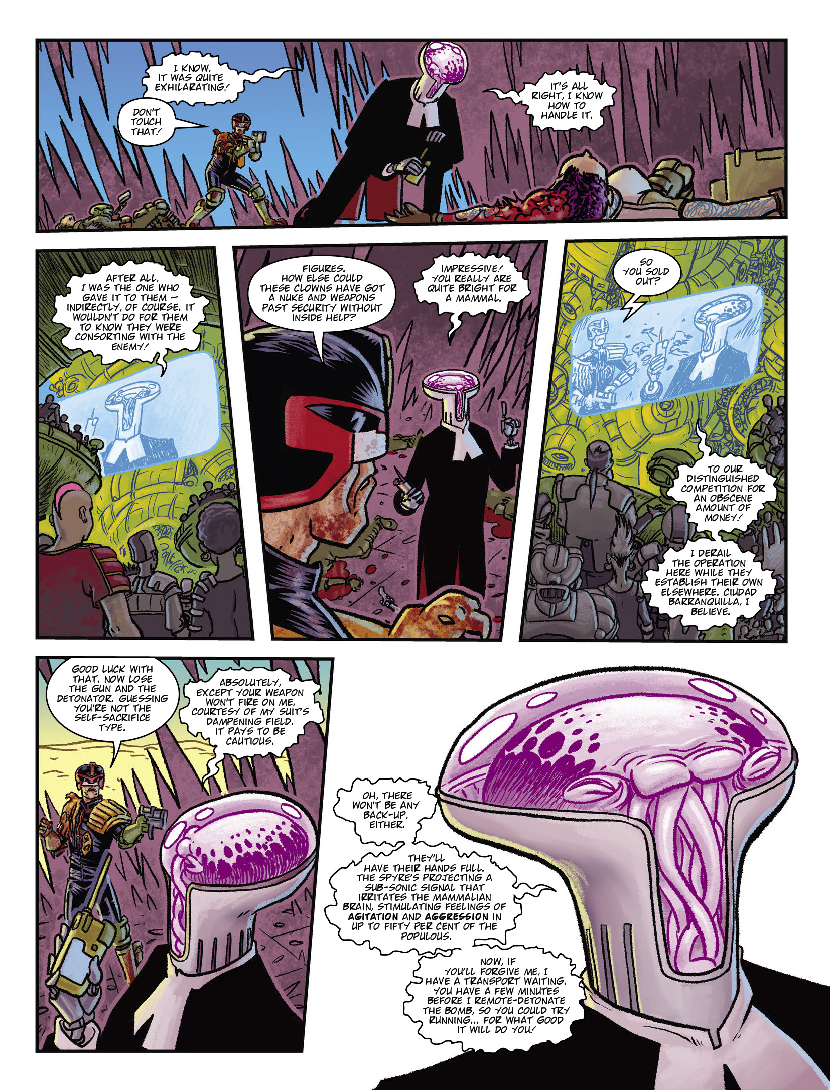 Read online Judge Dredd Megazine (Vol. 5) comic -  Issue #450 - 12